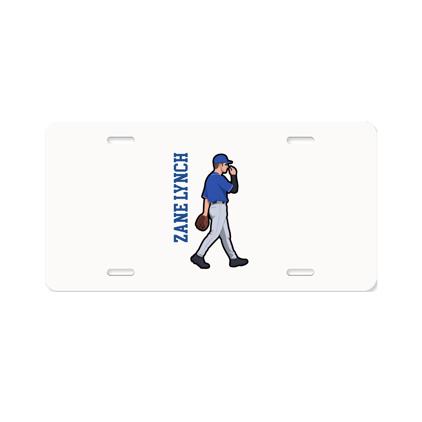 Aluminum License Plate