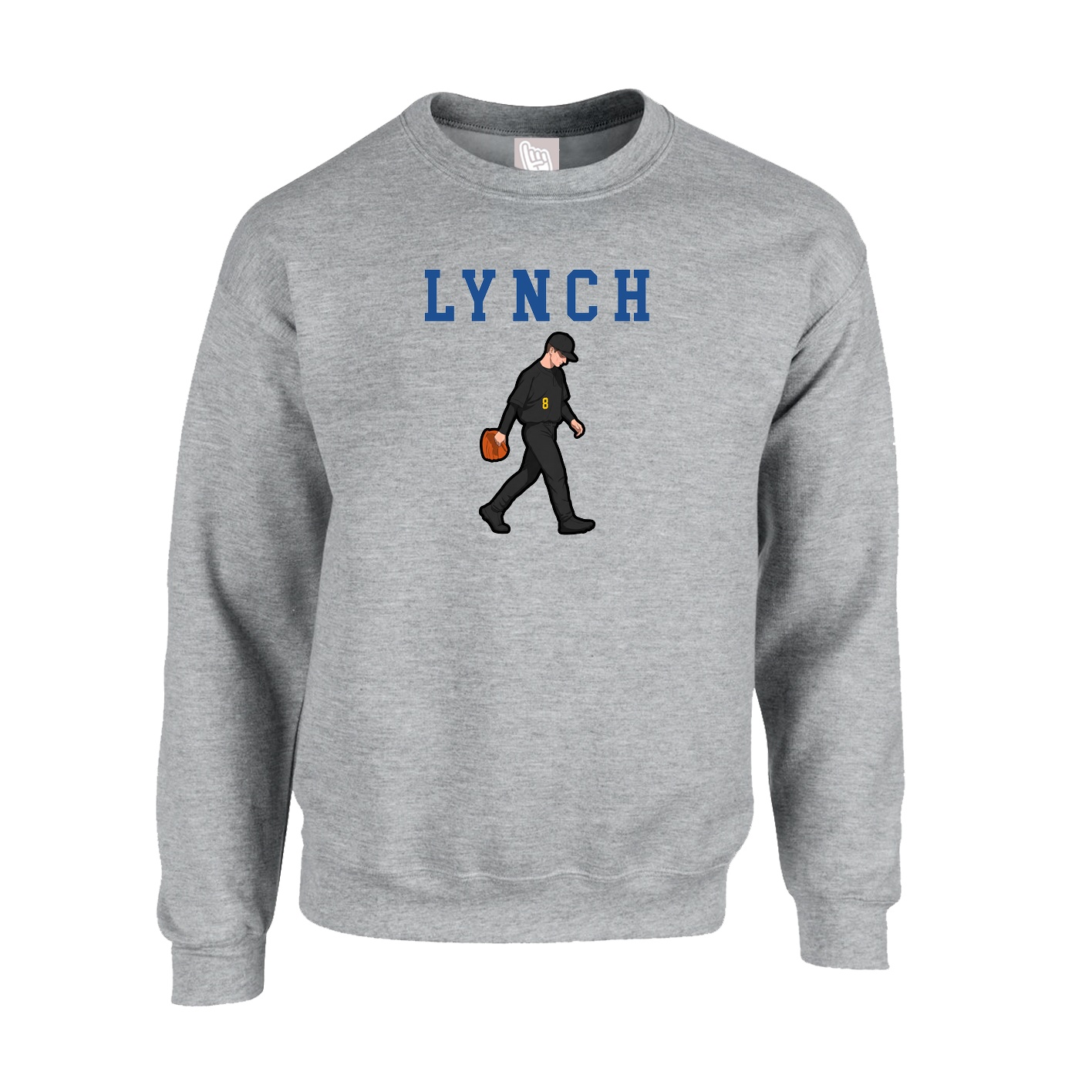 Fleece Crew — Shirsey in Grey