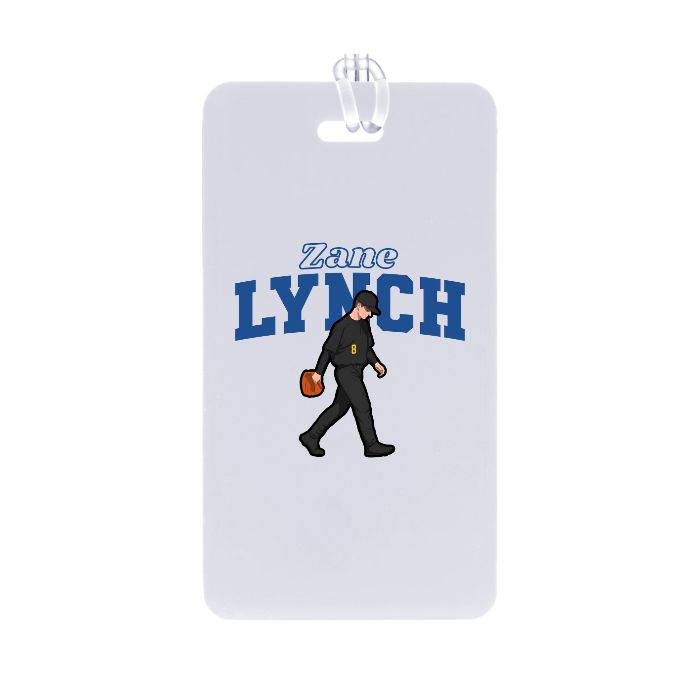 Bag Tag — Name Arch in Classic