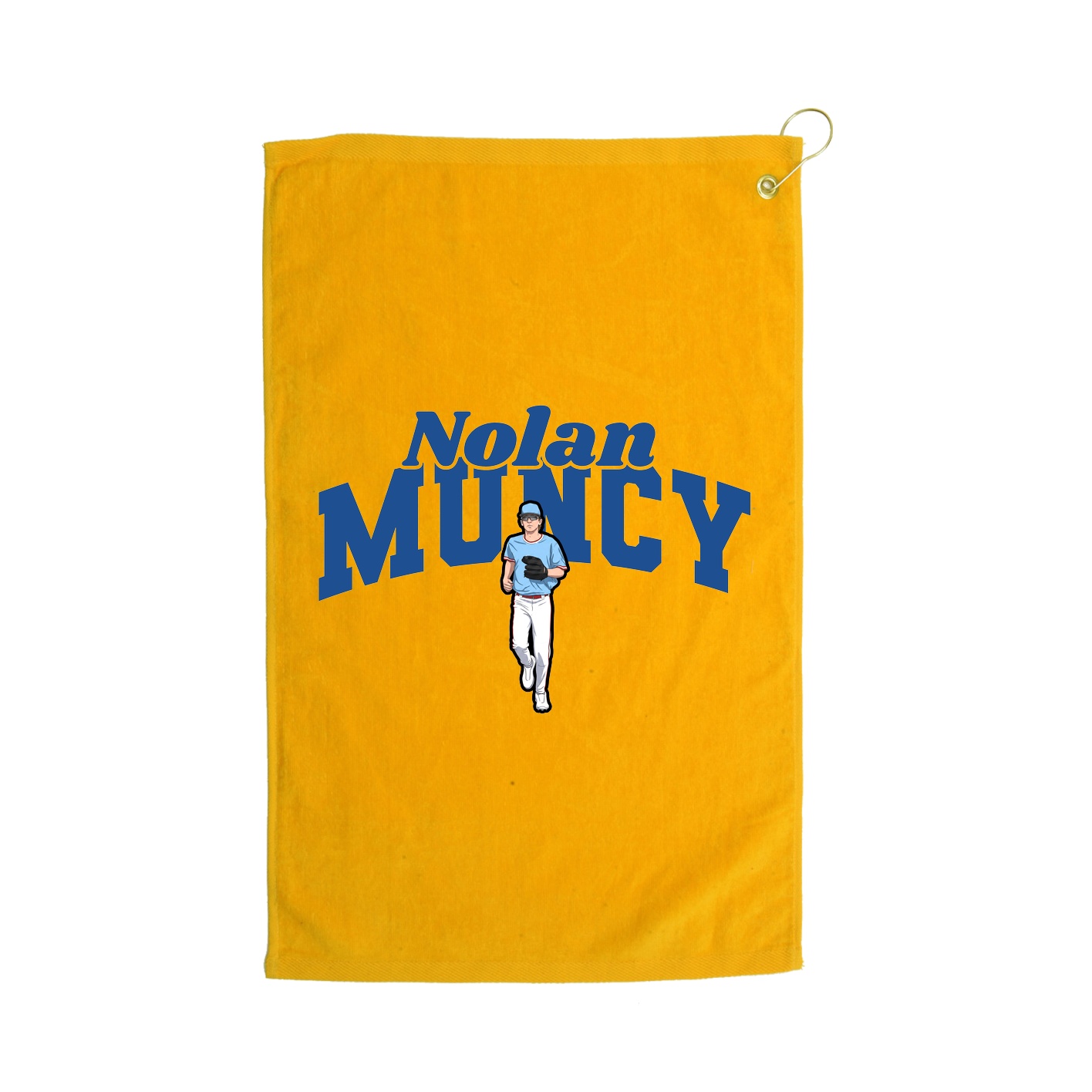 Golf Towel — Signature Arch in Gold