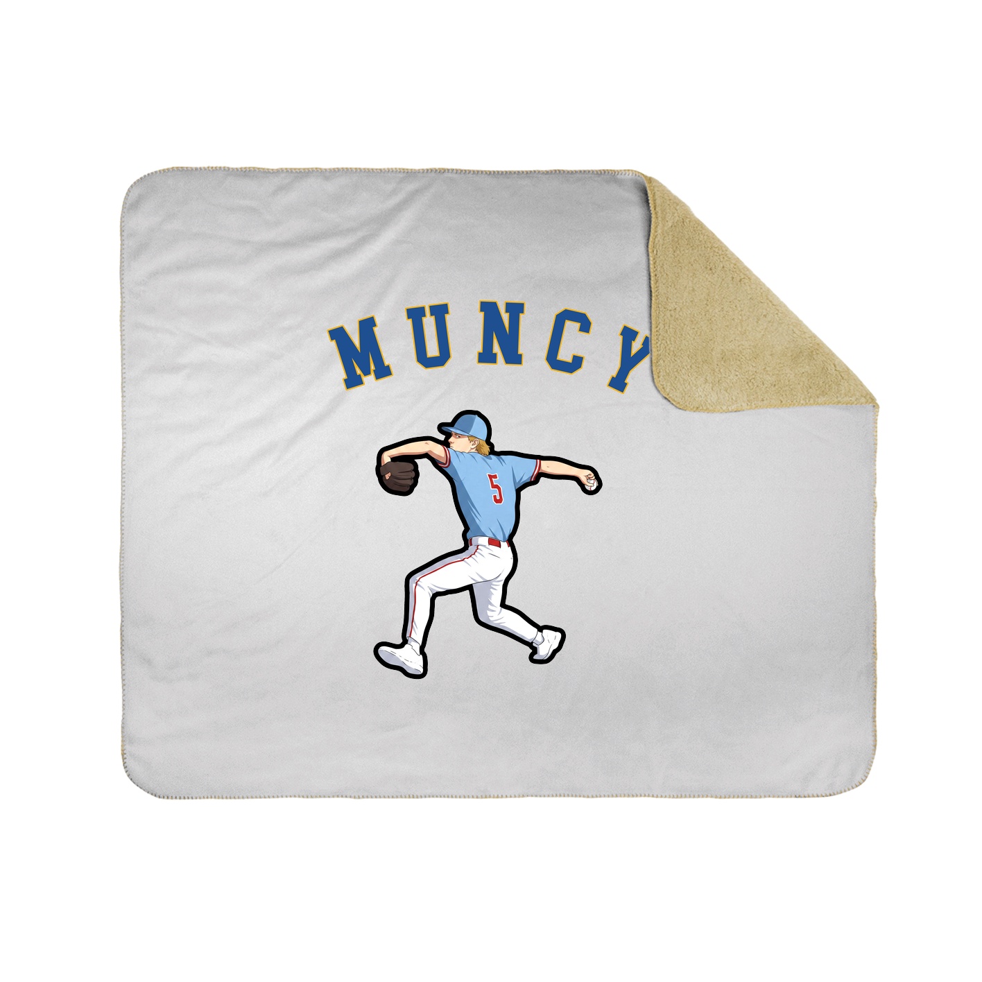 Throw Blanket — Shirsey Arch in White