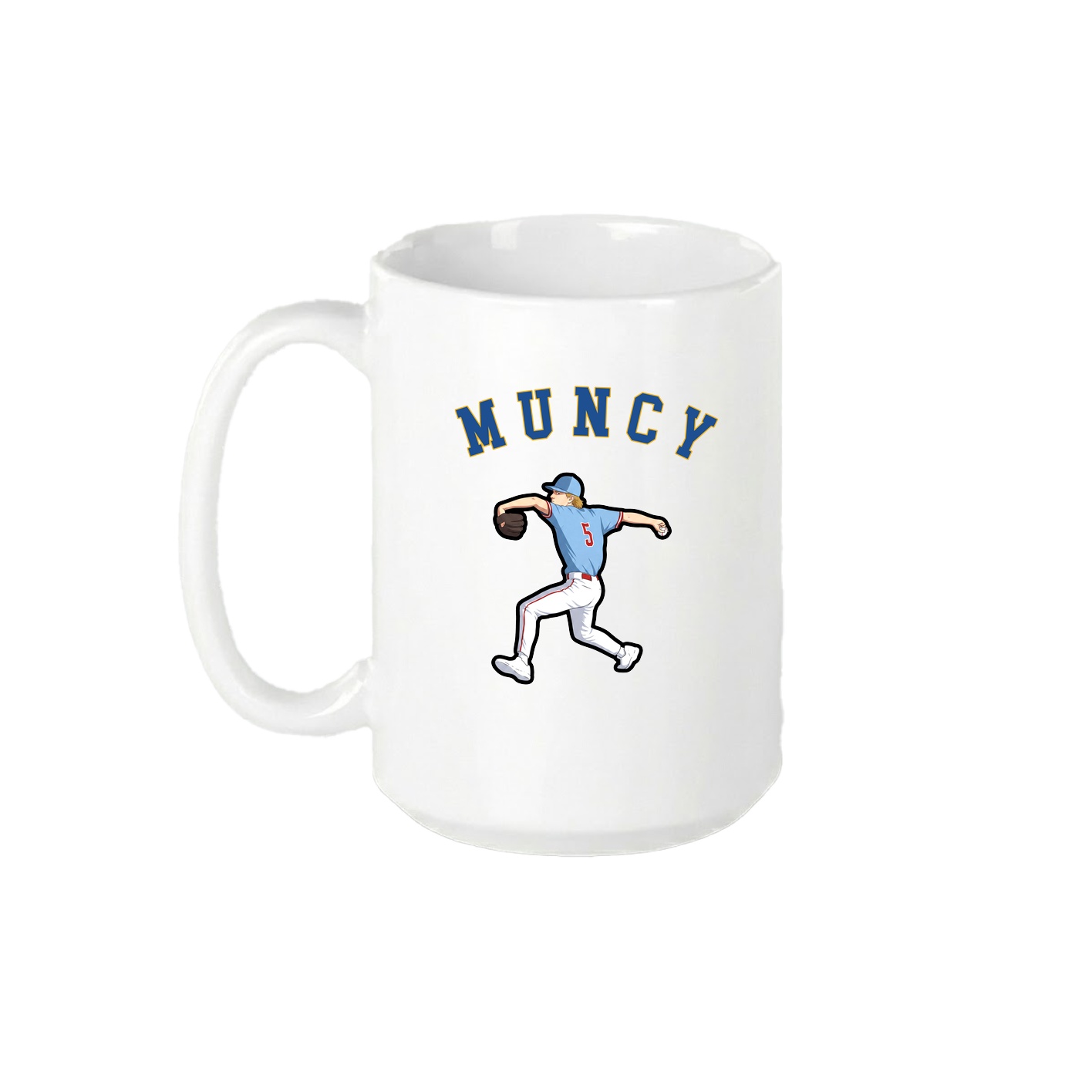15oz Coffee Mug — Shirsey Arch in White