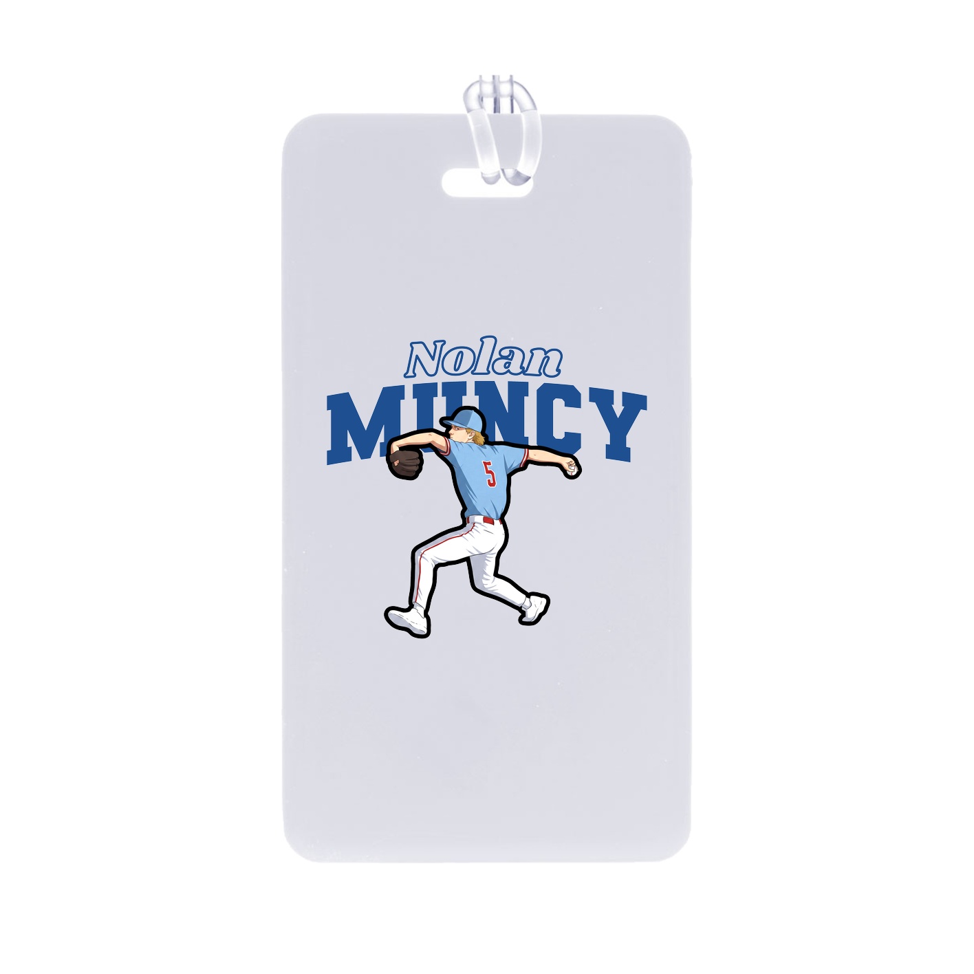 Bag Tag — Name Arch in Classic