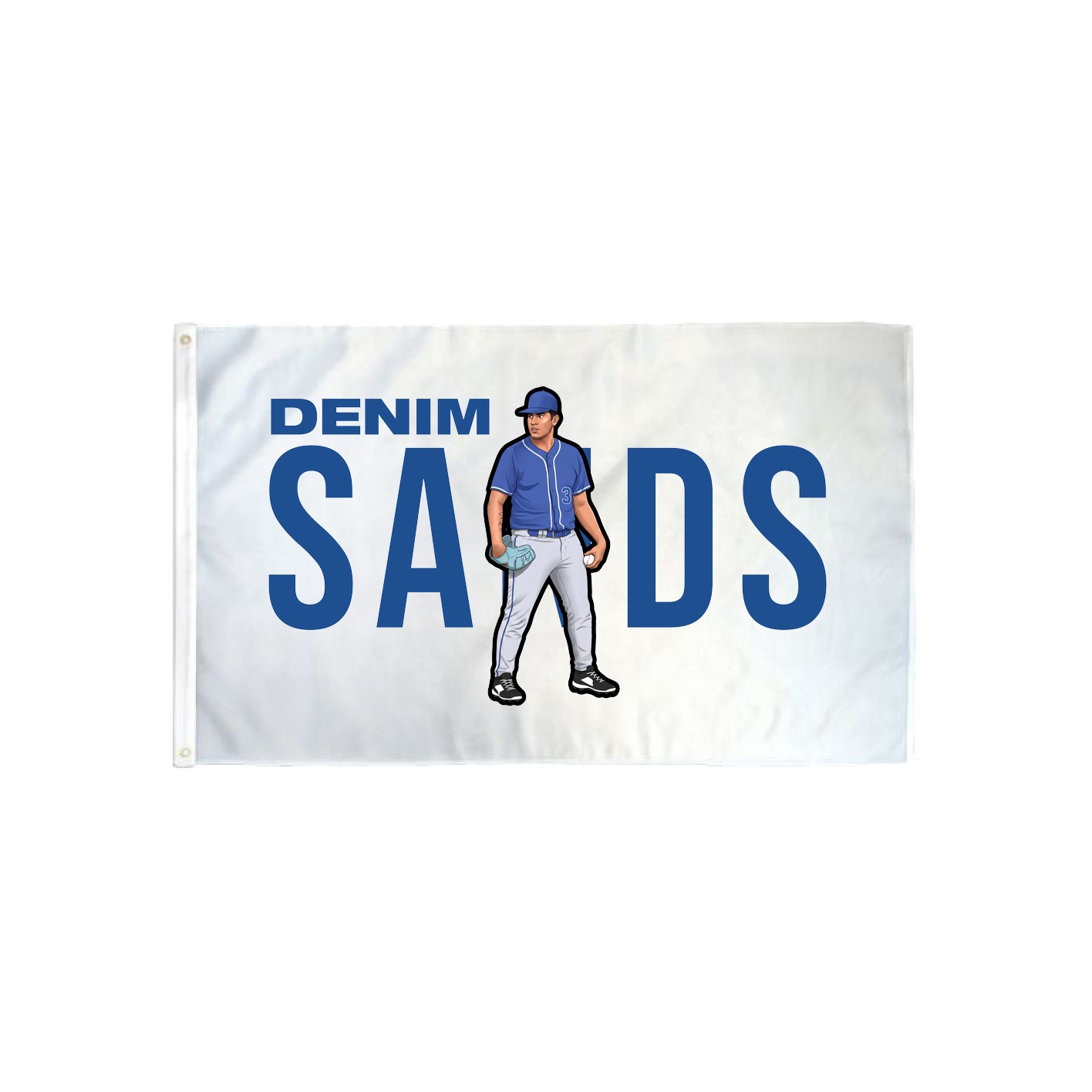 3x5 Flag — Player Name in Classic