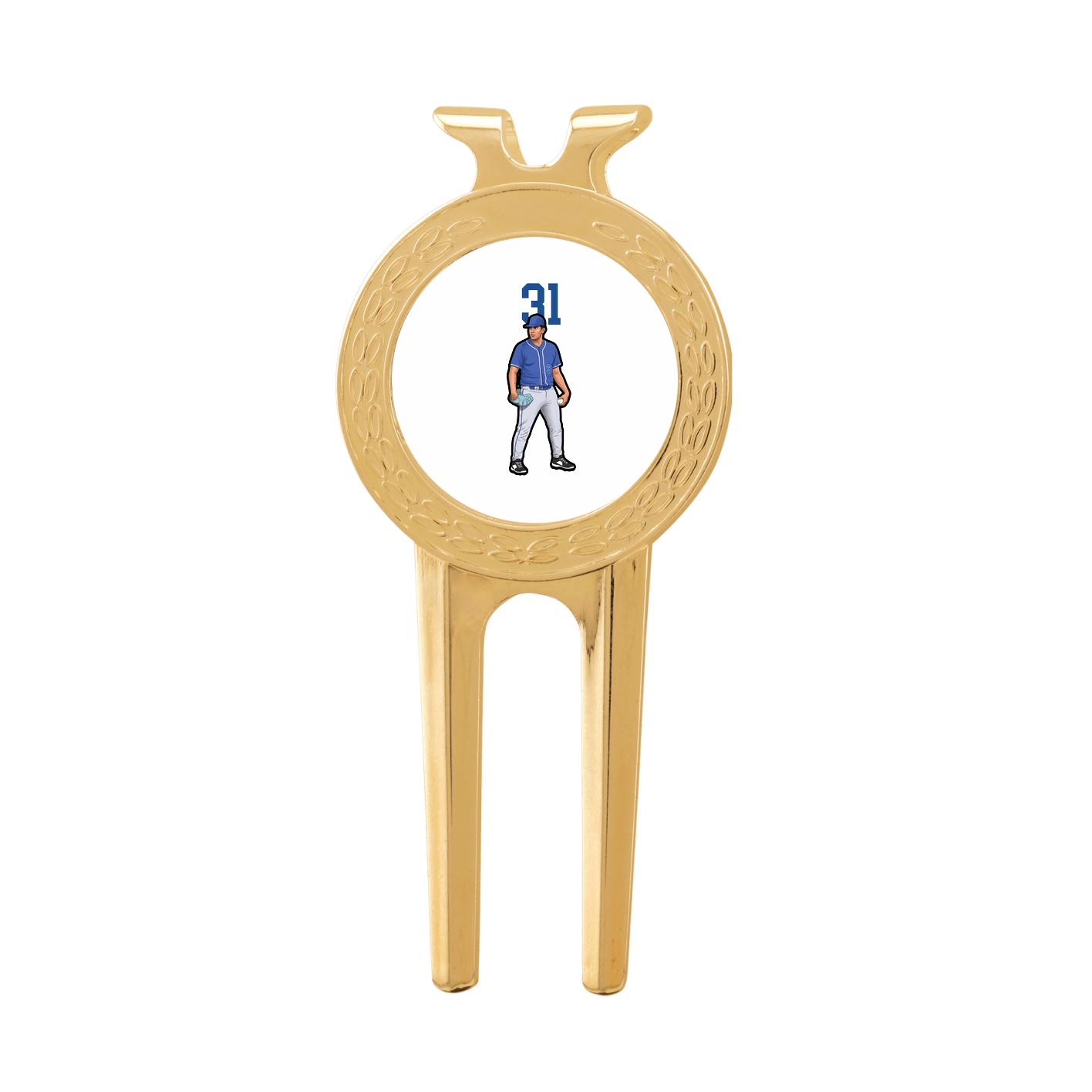 Divot Tool with Ball Marker — Number Top in Classic