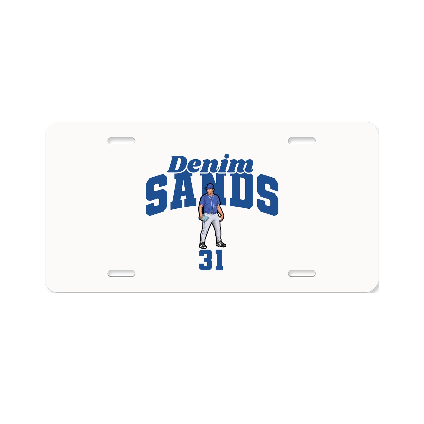 License Plate — Signature Arch in Classic