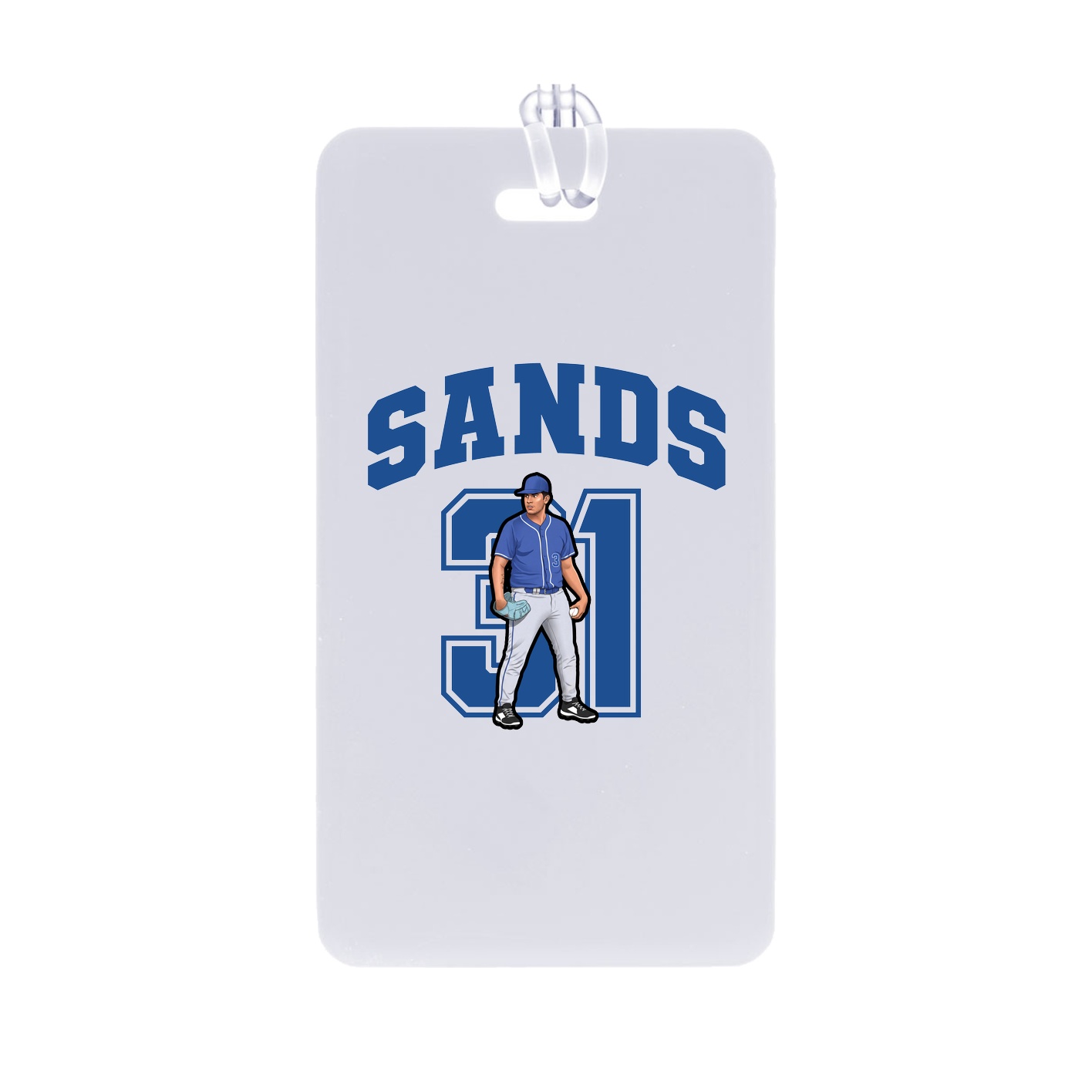 Bag Tag — Number in Classic