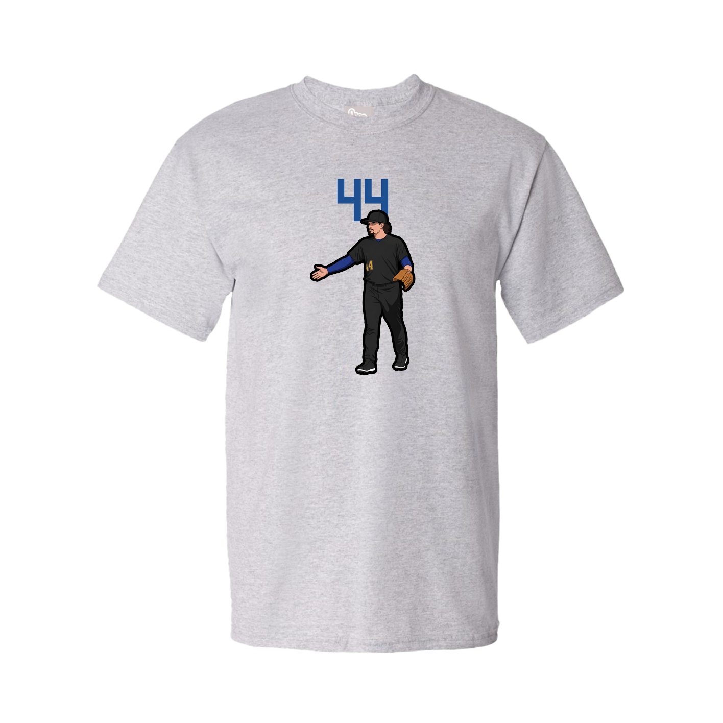 Tee — Number Top in Grey