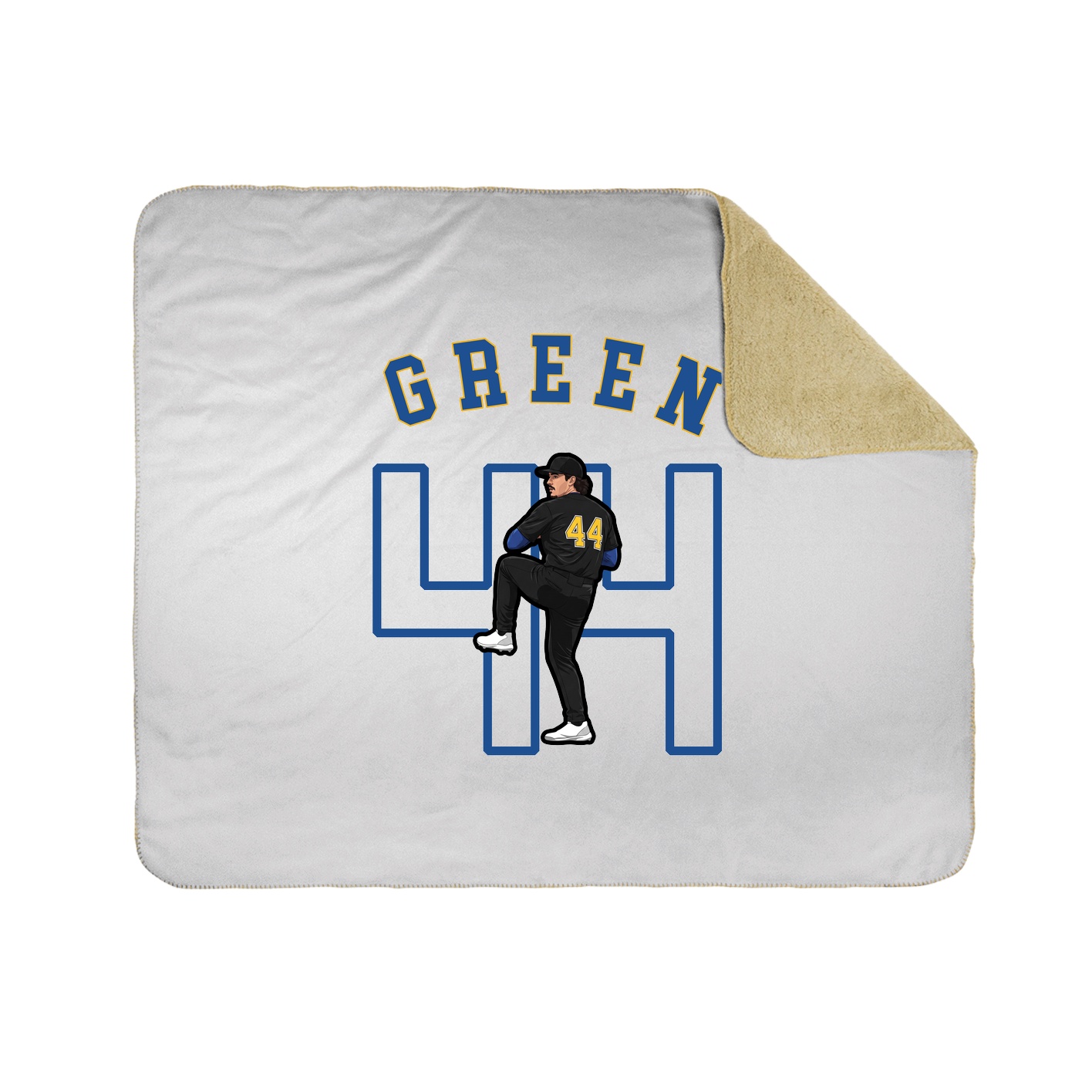 Throw Blanket — Shirsey Arch in White