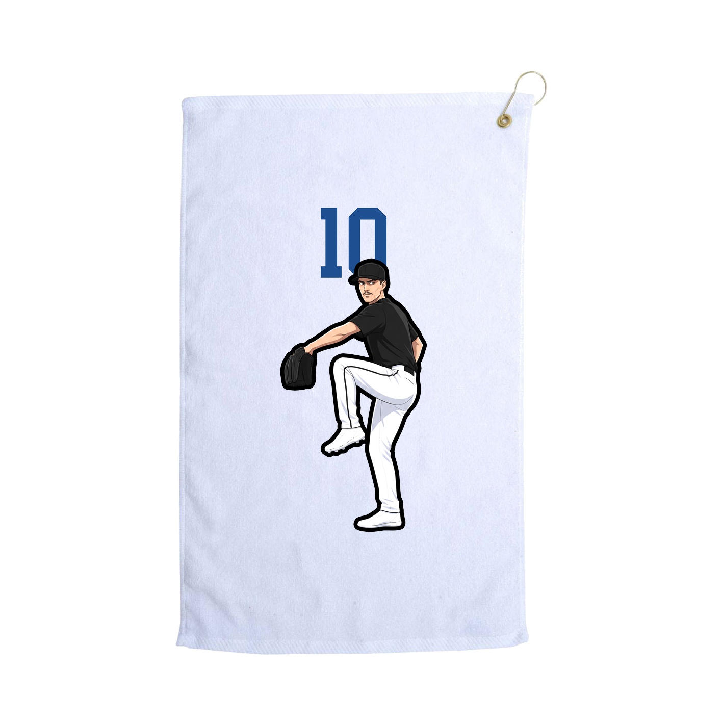 Golf Towel — Classic in White