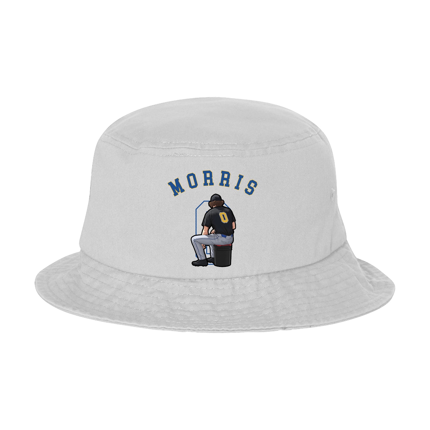 Bucket Cap — Shirsey Arch in White