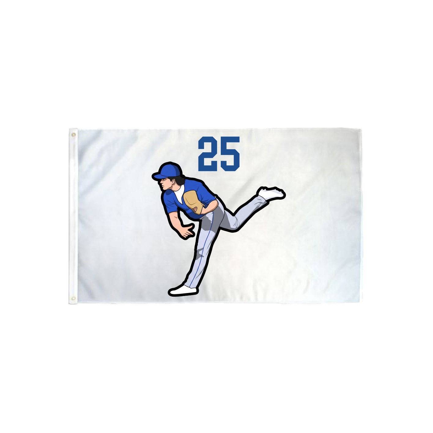 3x5 Flag — Number Top in Classic
