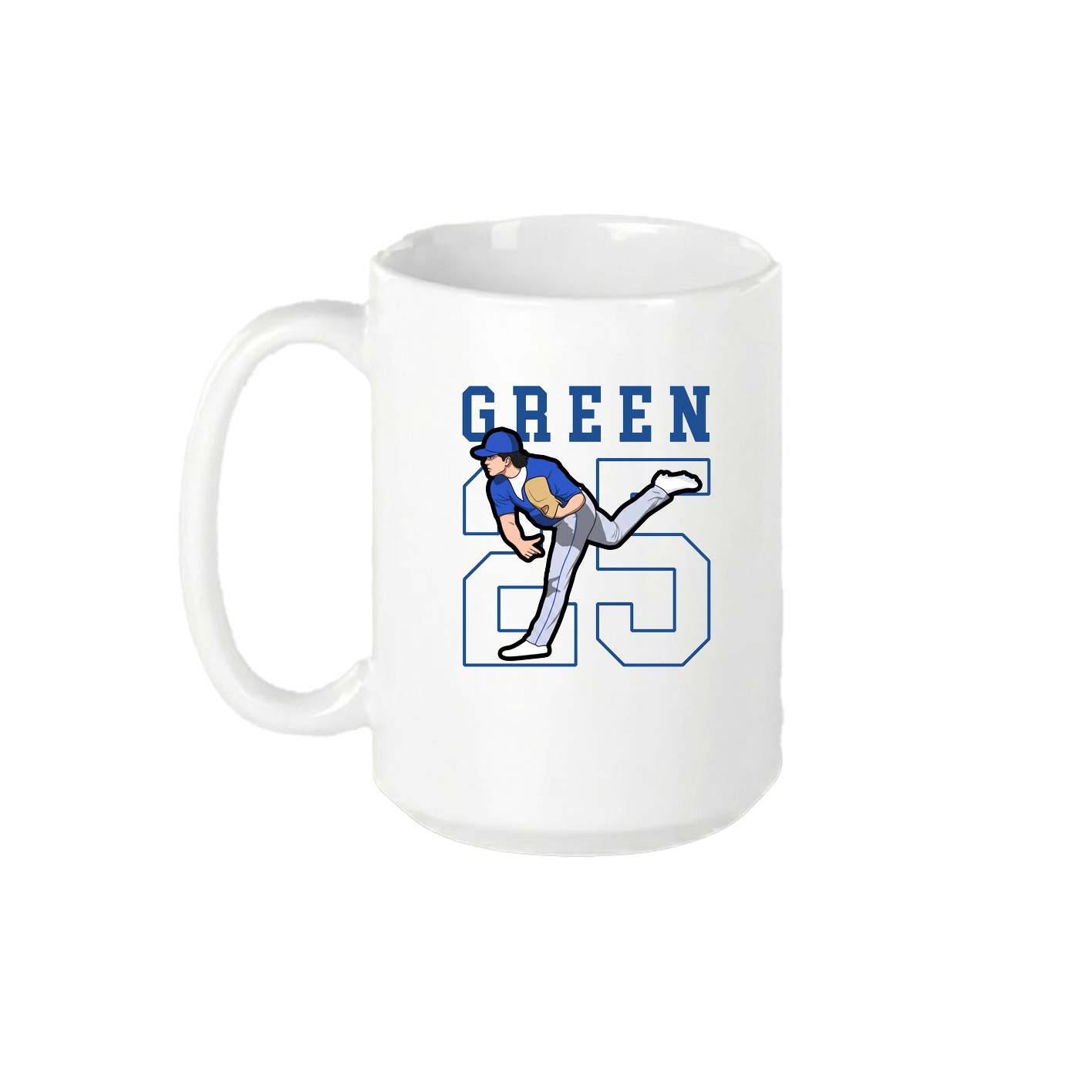 15oz Coffee Mug — Shirsey in White