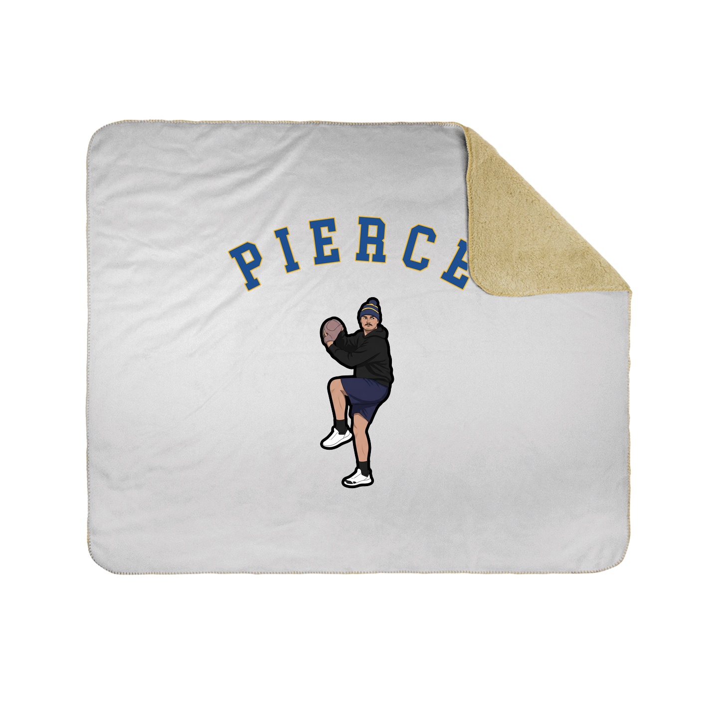 Throw Blanket — Shirsey Arch in White