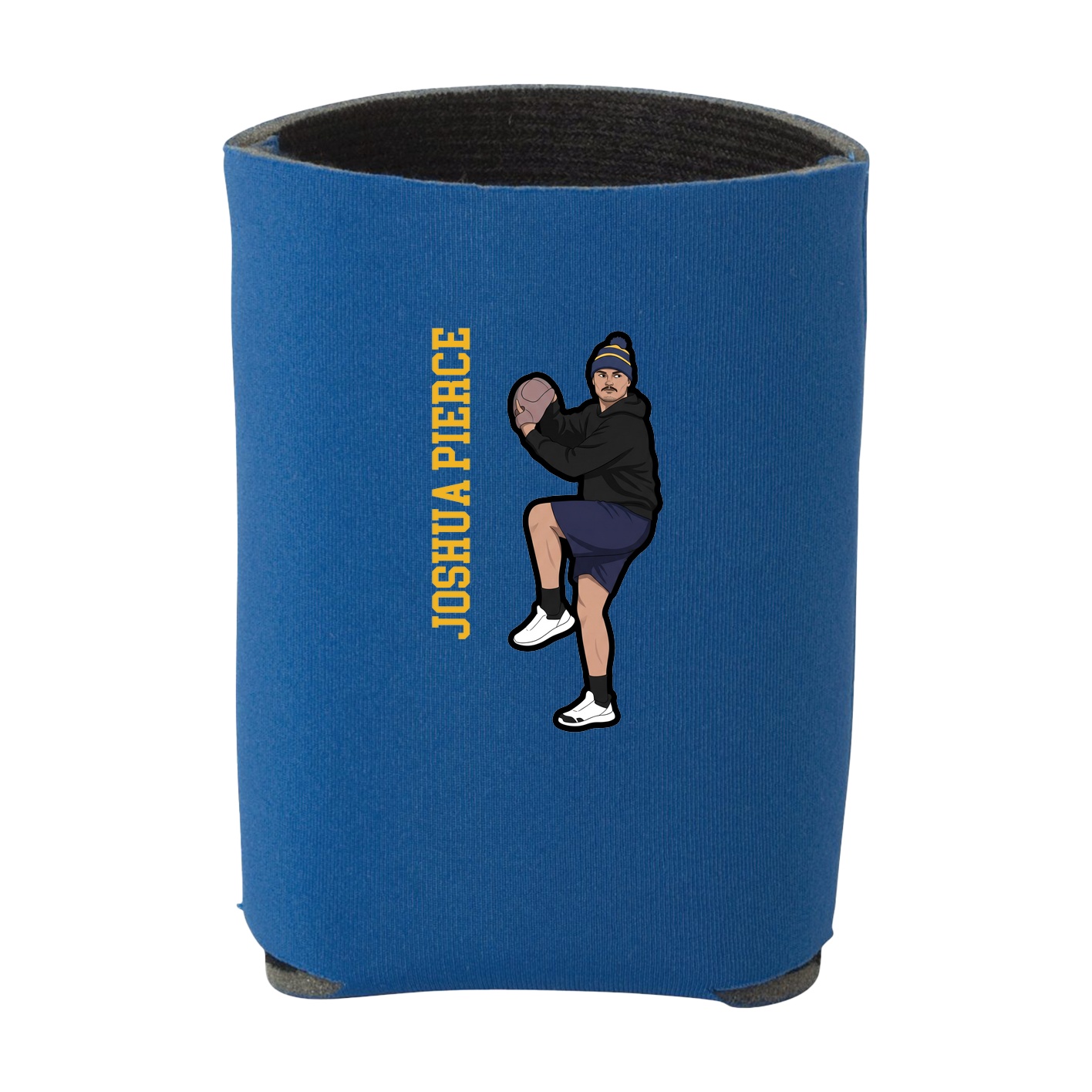 Can Holder — Name Vertical in Royal