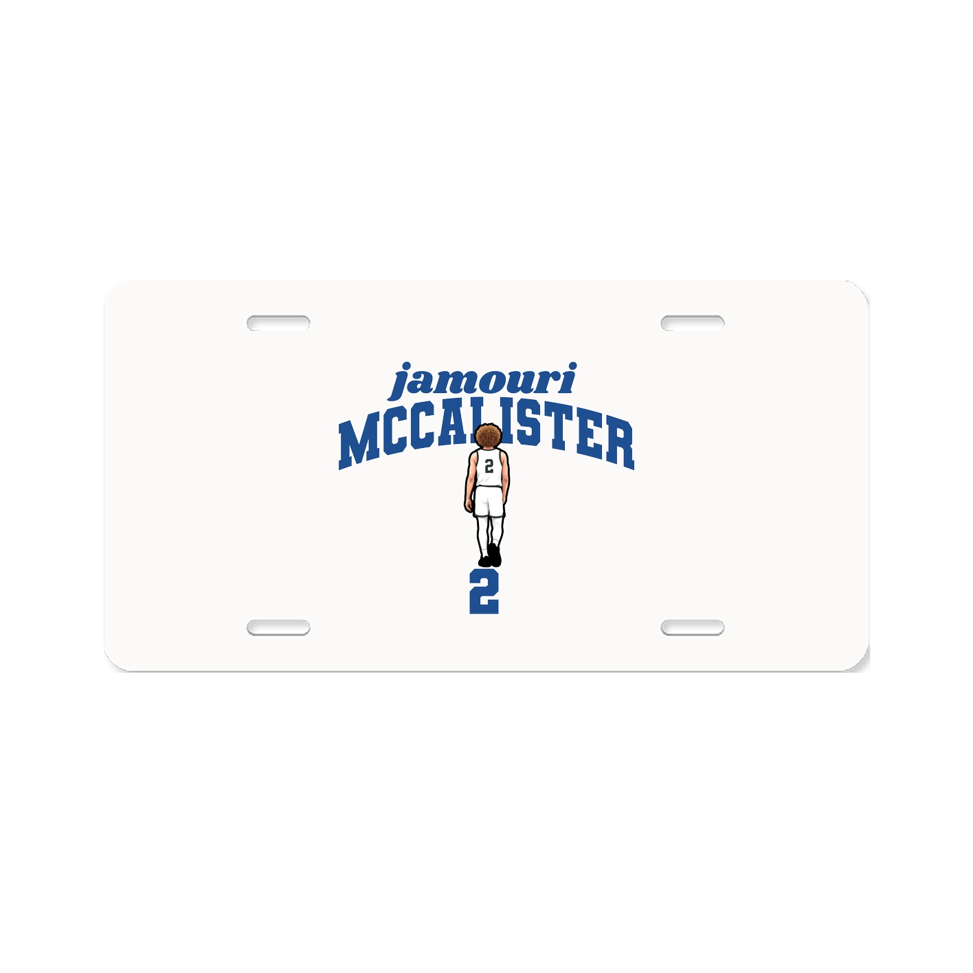 License Plate — Signature Arch in Classic