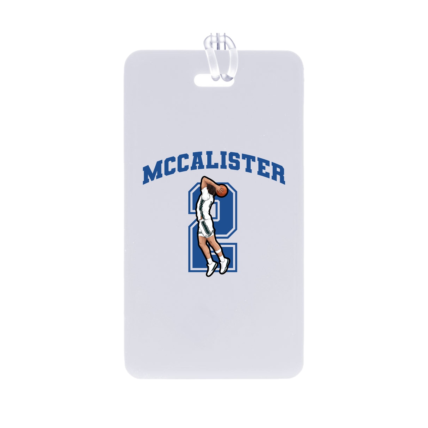 Bag Tag — Number in Classic