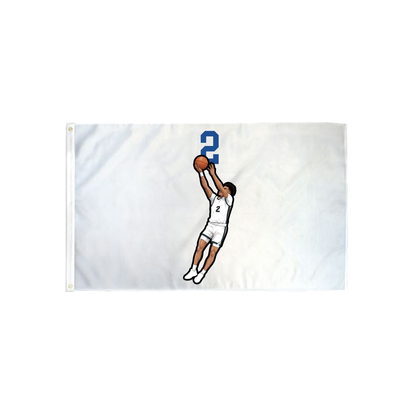 3x5 Flag — Number Top in Classic