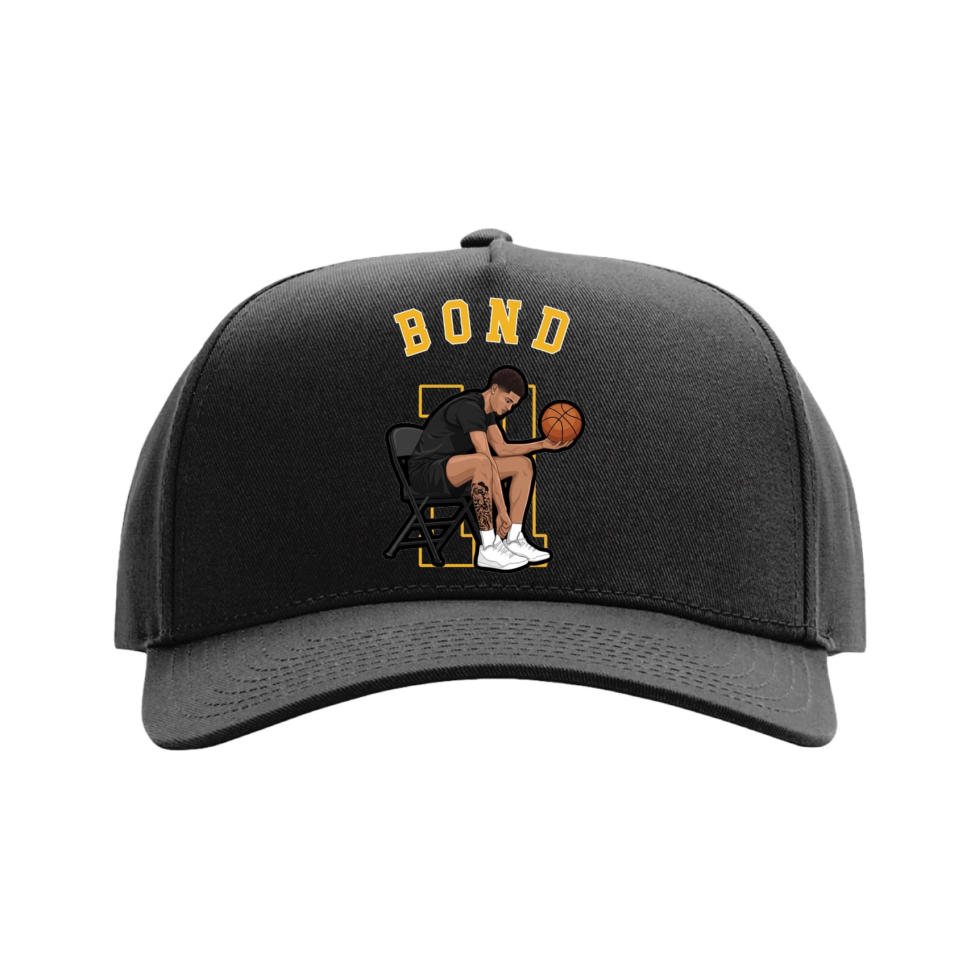 Full Fabric Five-Panel Champ Cap