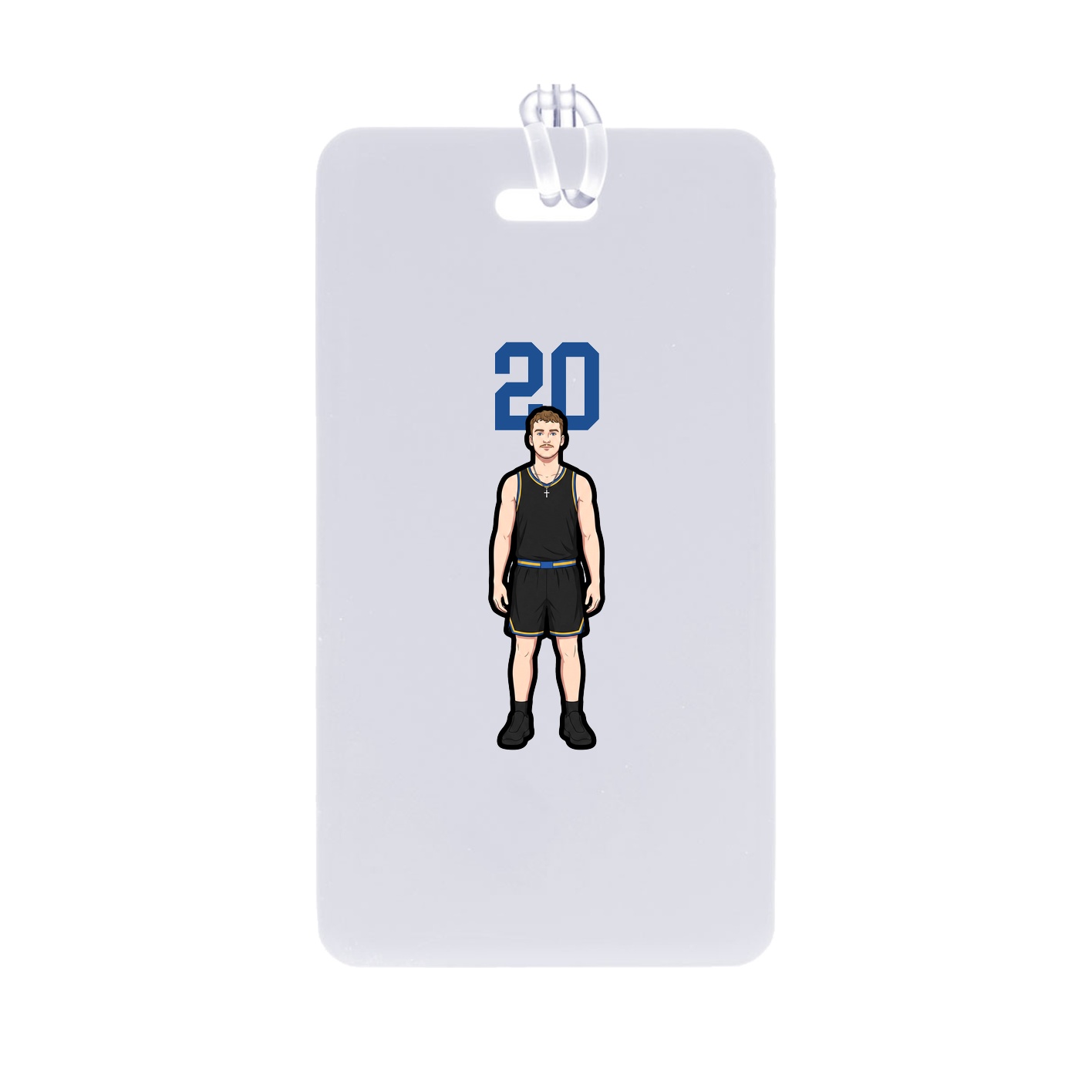 Bag Tag — Number Top in Classic