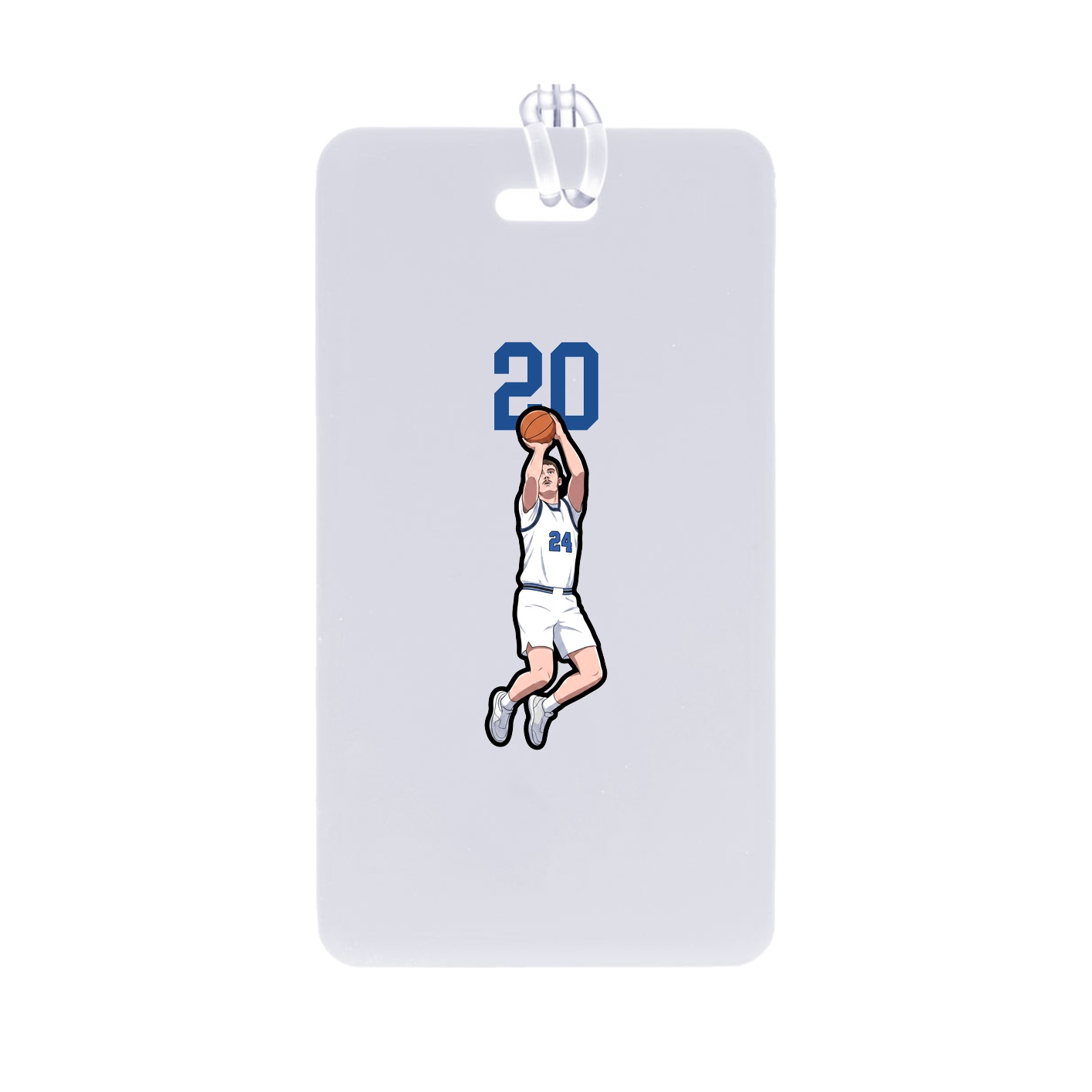 Bag Tag — Number Top in Classic