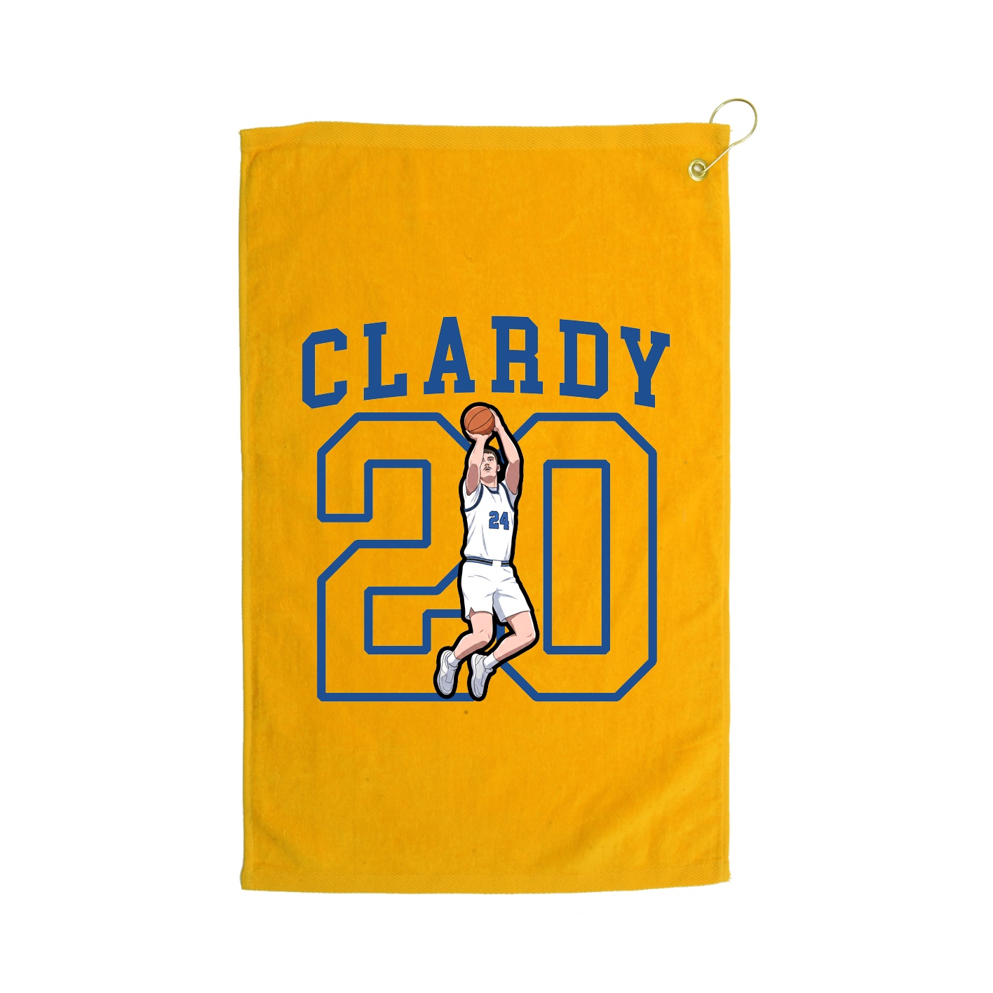 Golf Towel — Shirsey in Gold