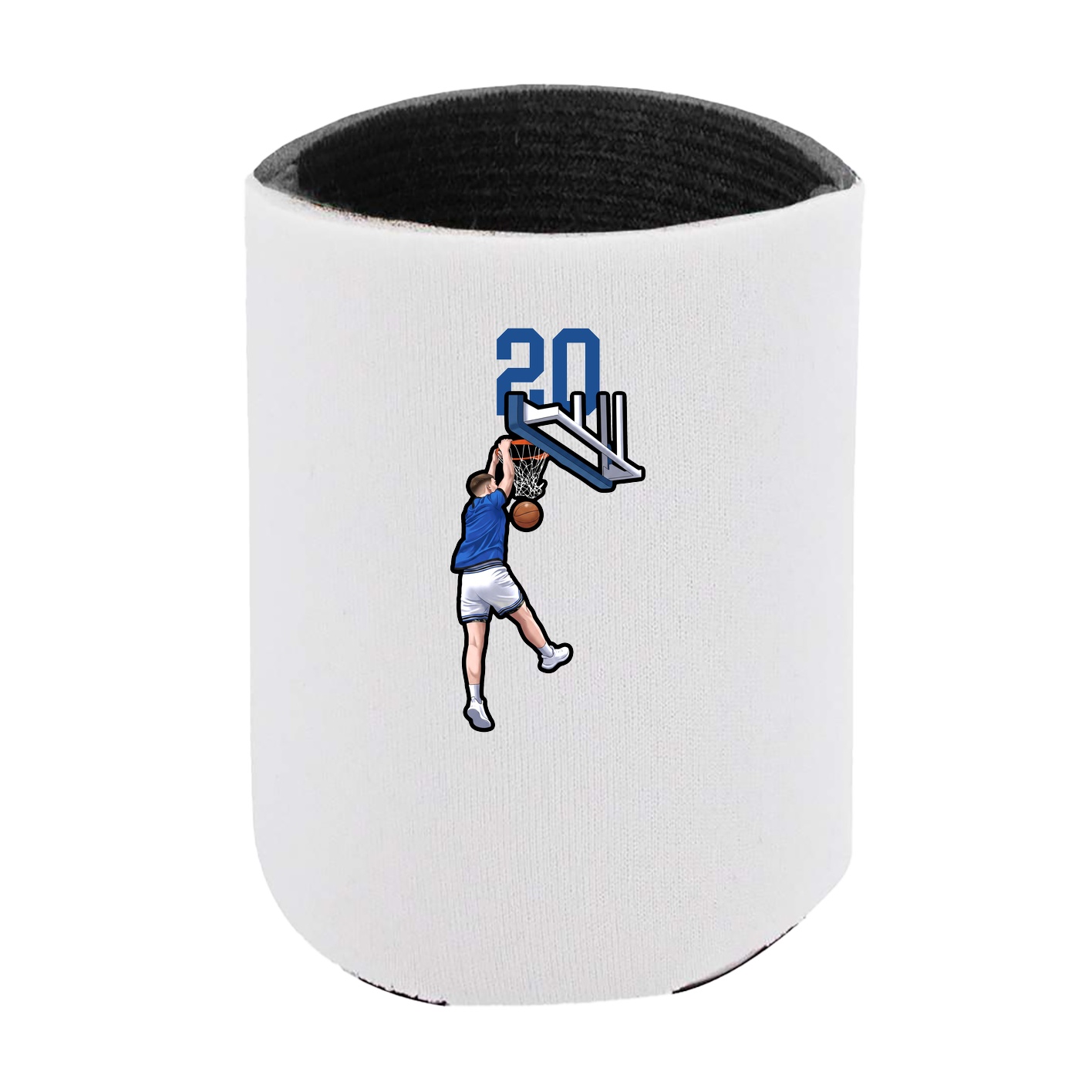 Can Holder — Number Top in White