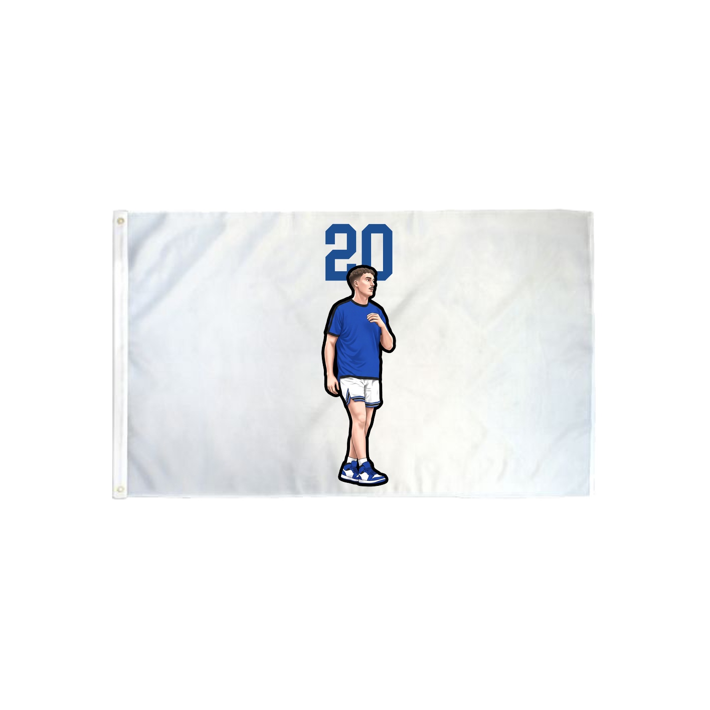 3x5 Flag — Number Top in Classic
