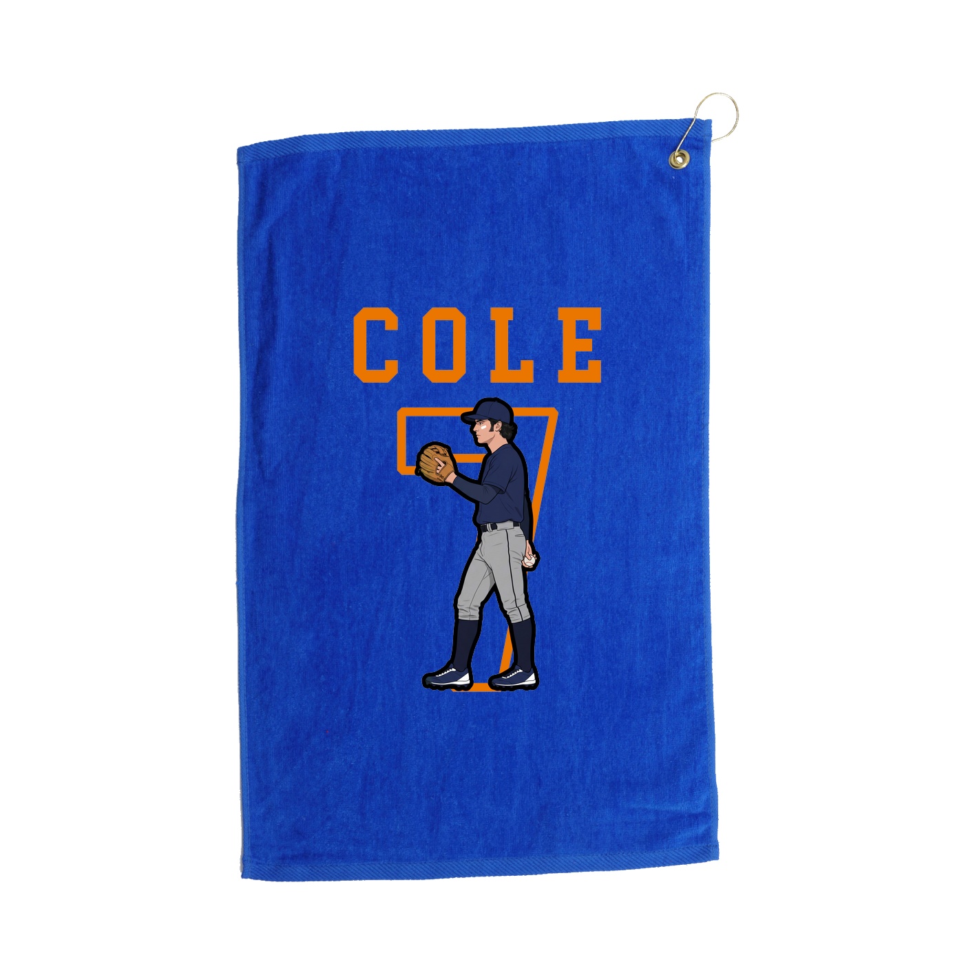 Golf Towel — Shirsey in Royal