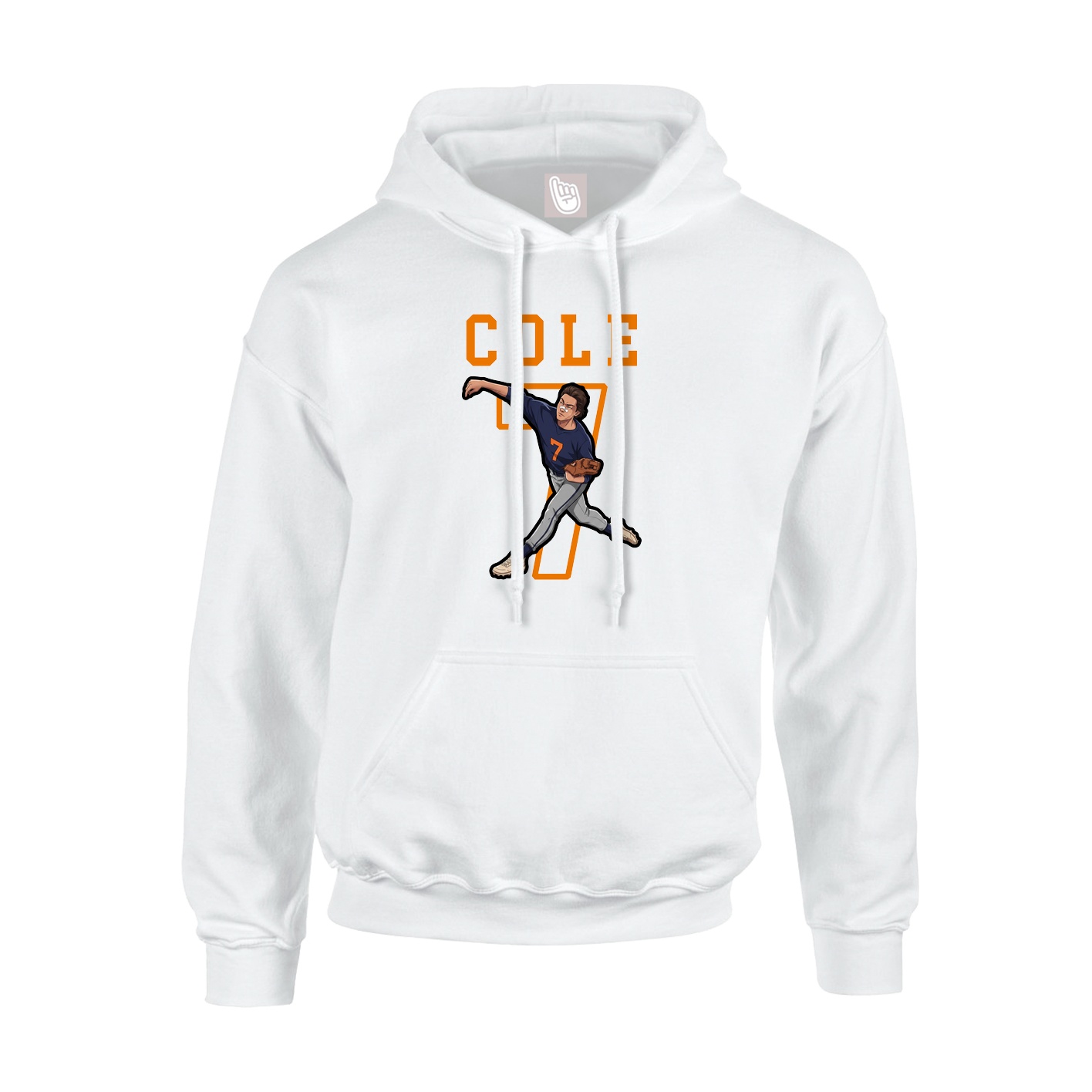 Youth Hoodie — Shirsey in White