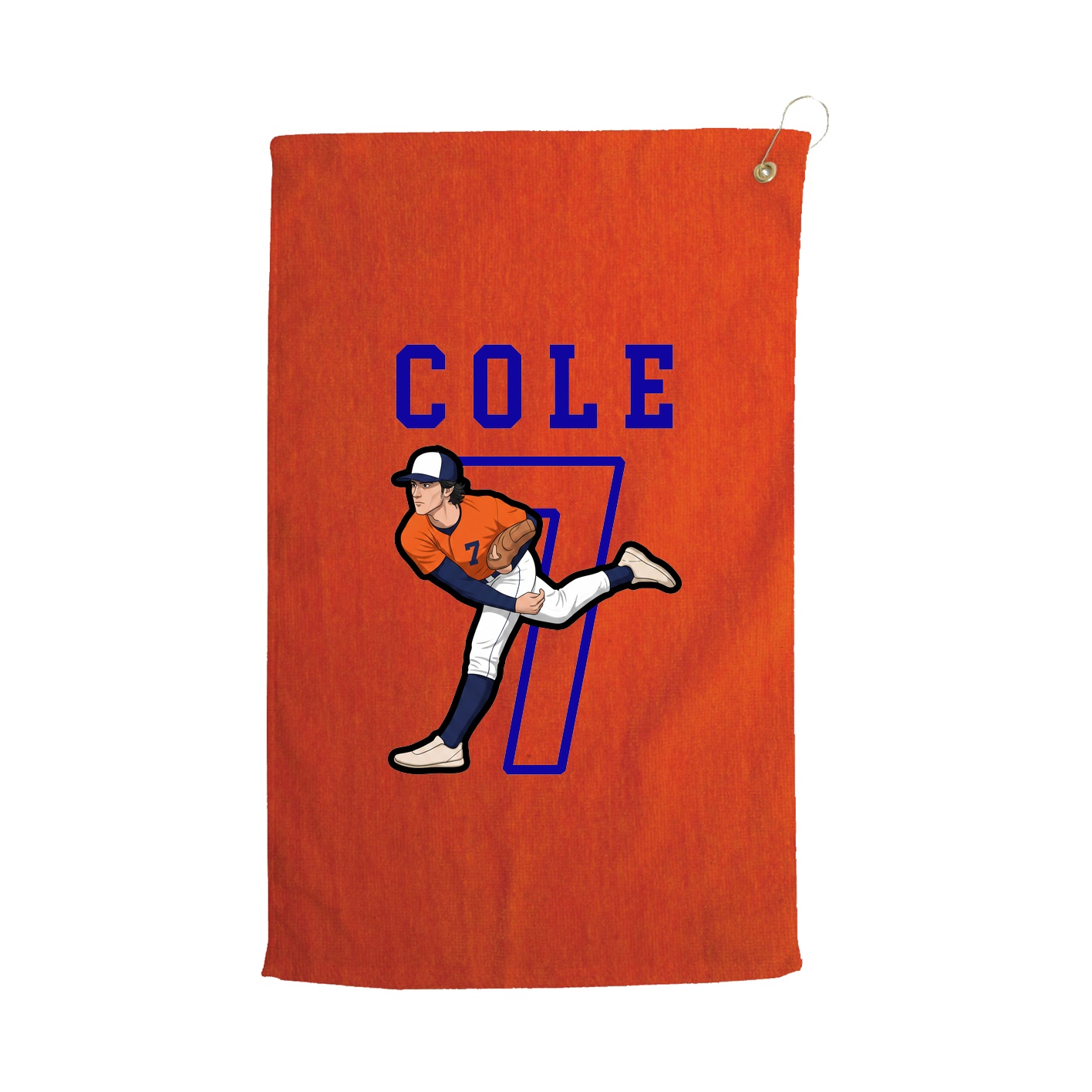 Golf Towel — Shirsey in Orange