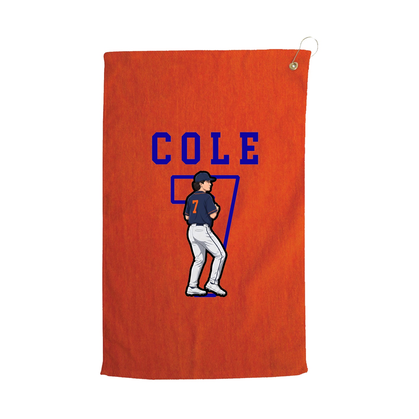 Golf Towel — Shirsey in Orange