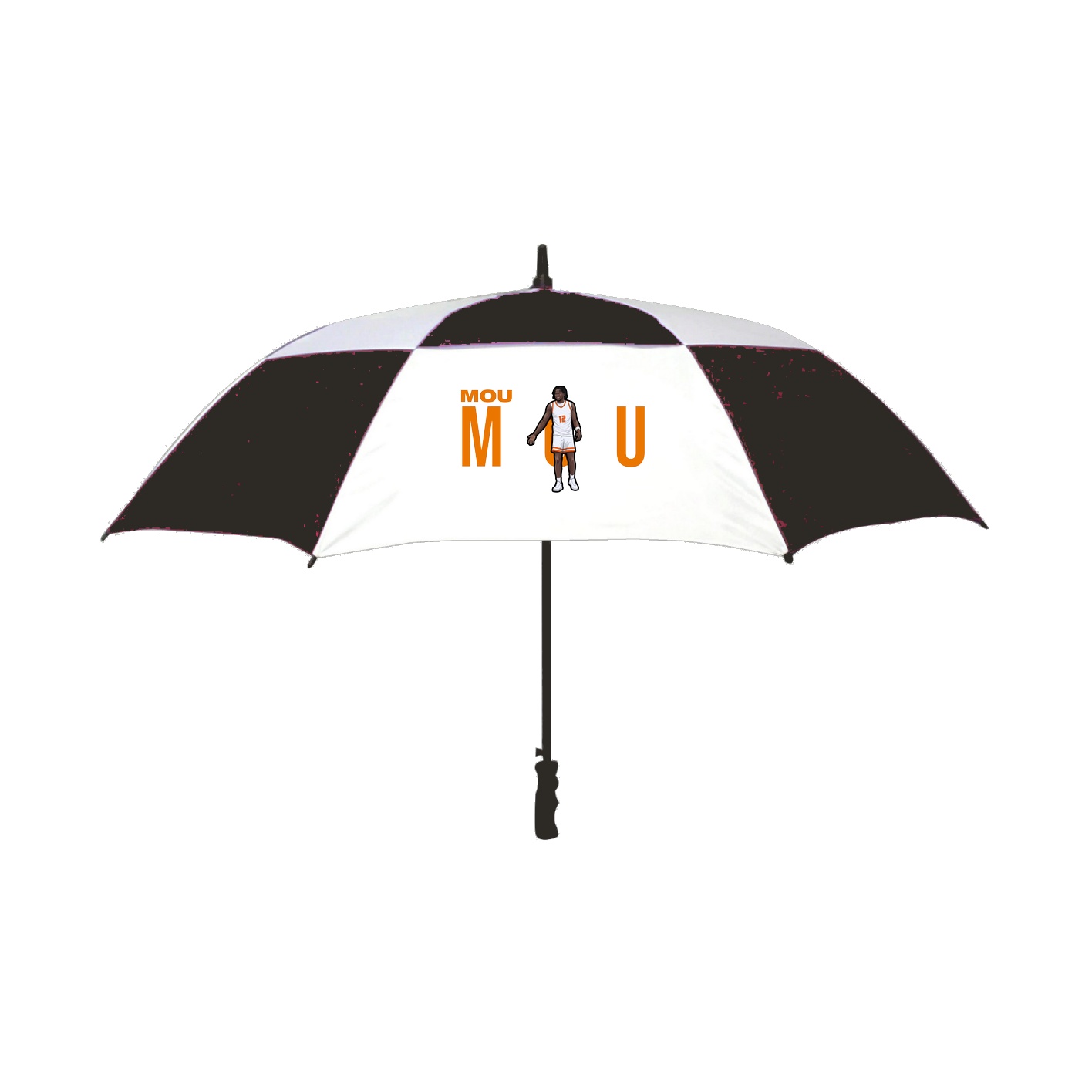 Golf Umbrella — Player Name in Black