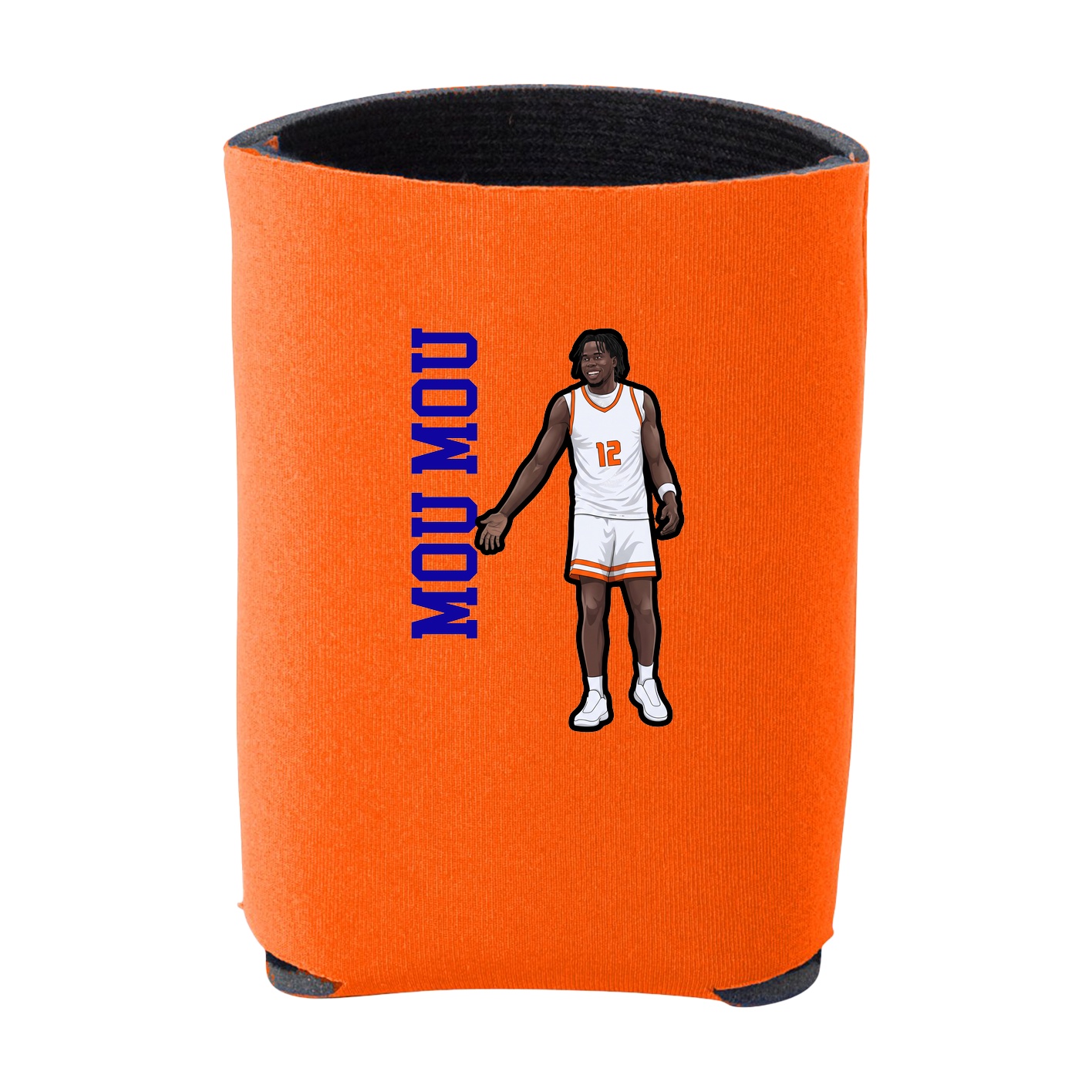 Can Holder — Name Vertical in Orange