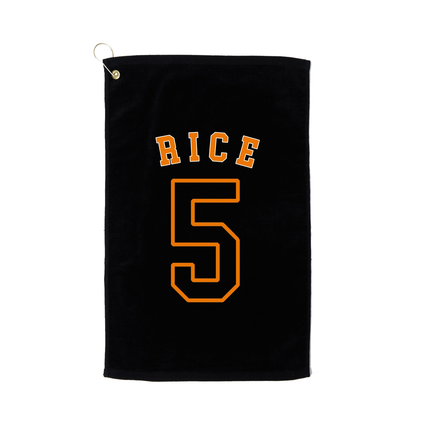 Golf Towel — Shirsey Arch in Black