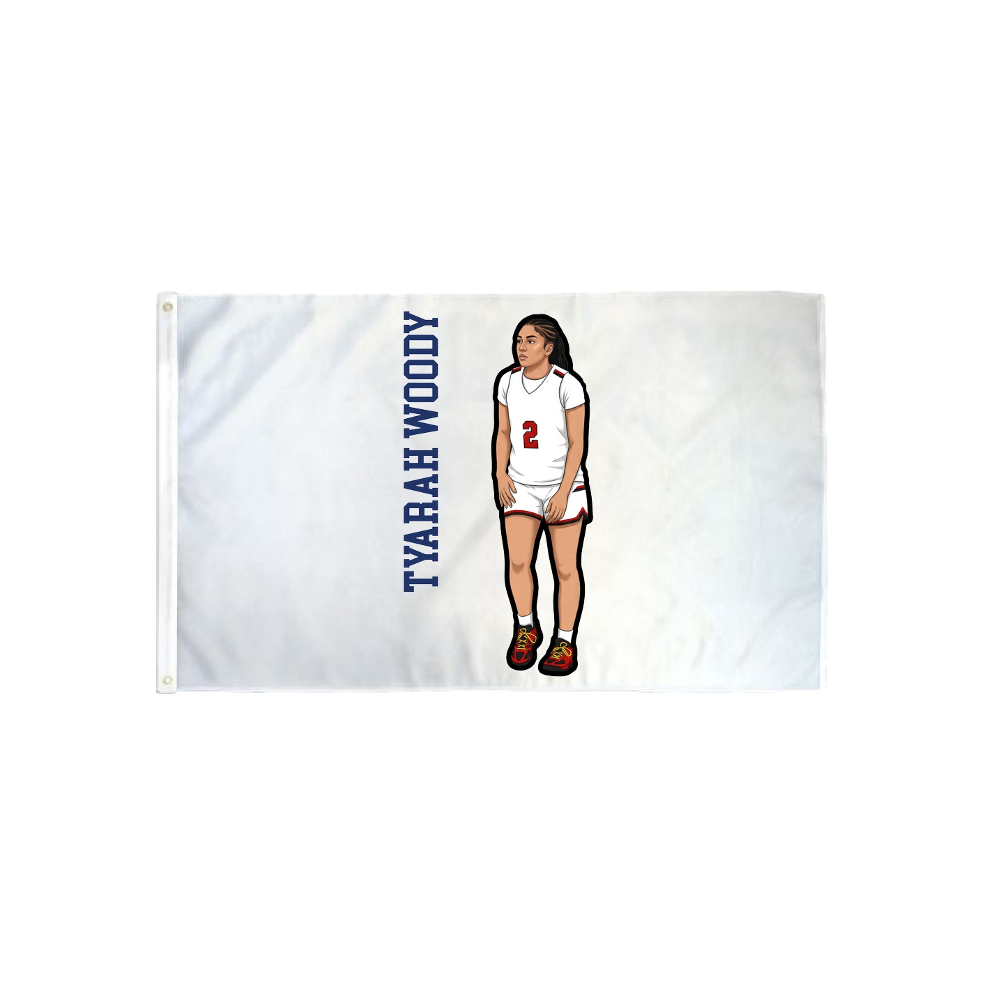 3x5 Flag — Name Vertical in Classic