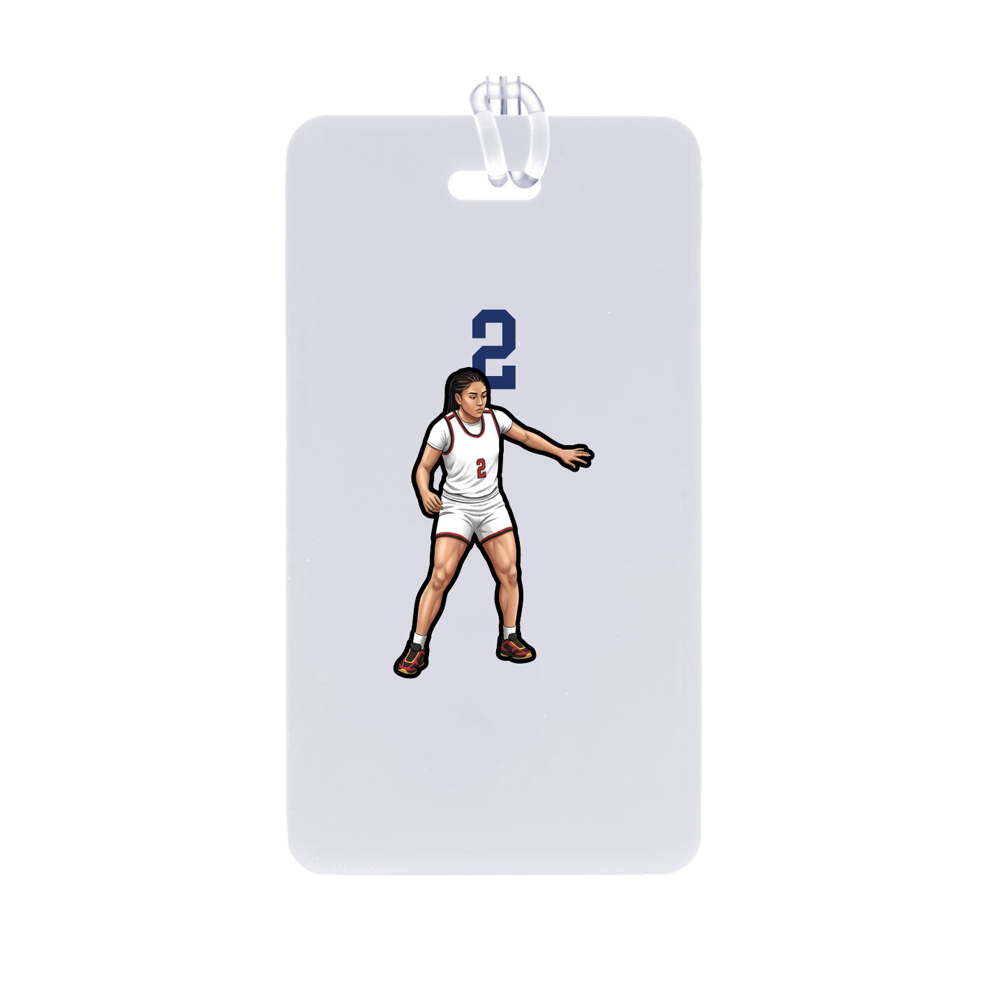 Bag Tag — Number Top in Classic