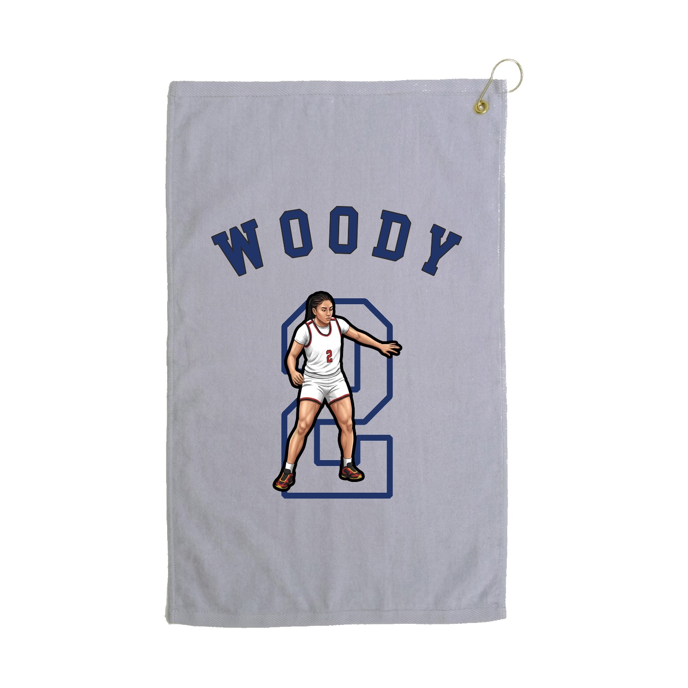 Golf Towel — Shirsey Arch in Grey