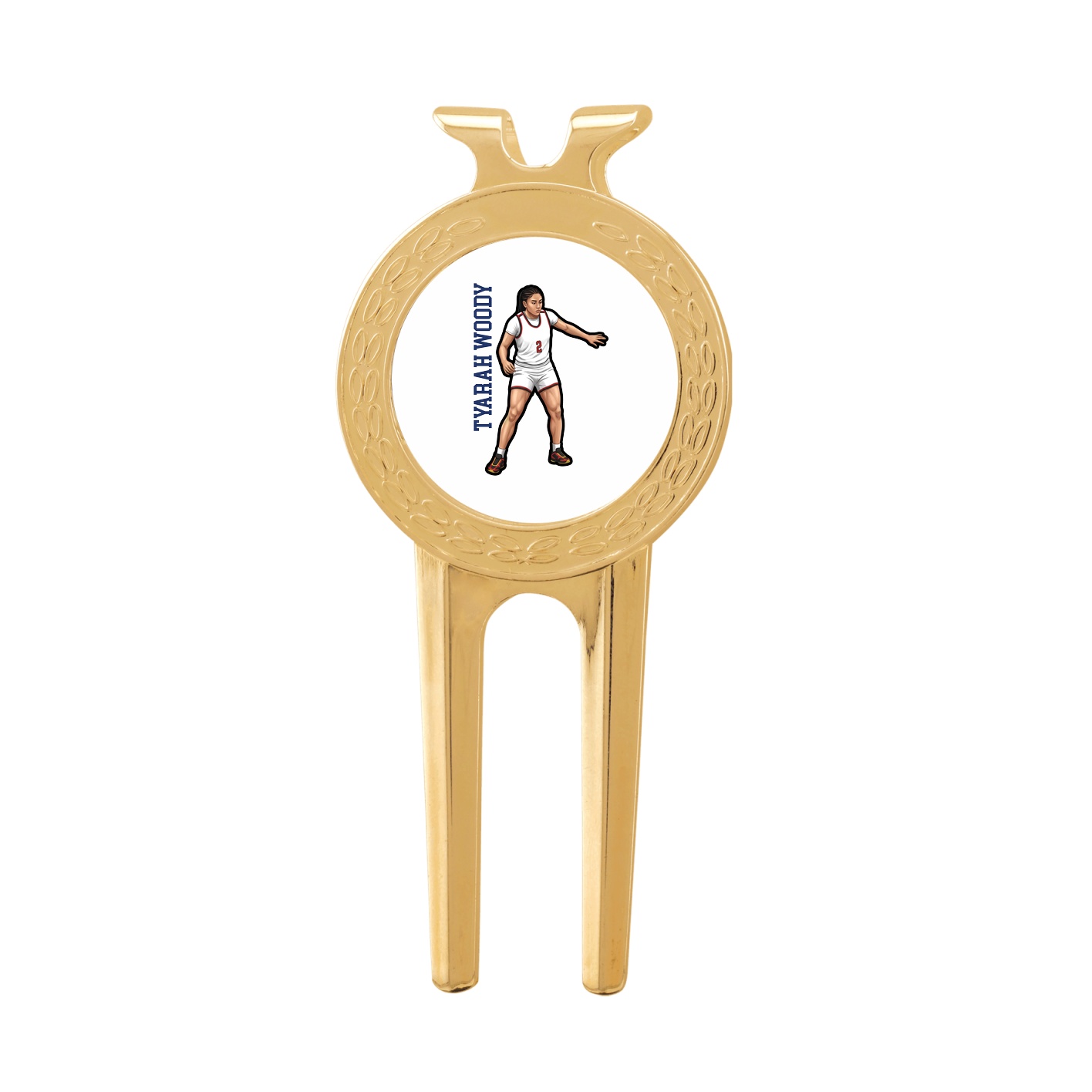Divot Tool with Ball Marker — Name Vertical in Classic