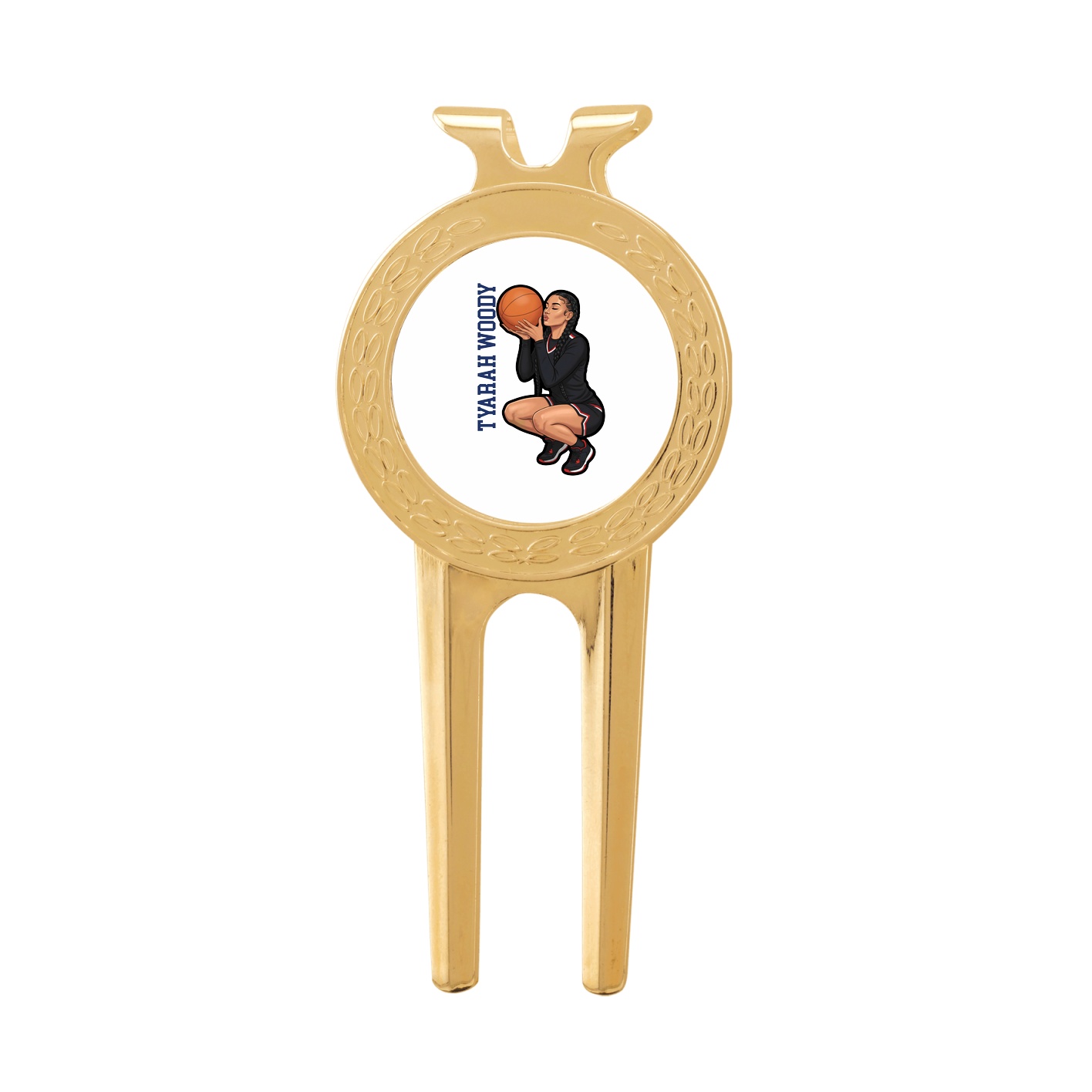 Divot Tool with Ball Marker — Name Vertical in Classic