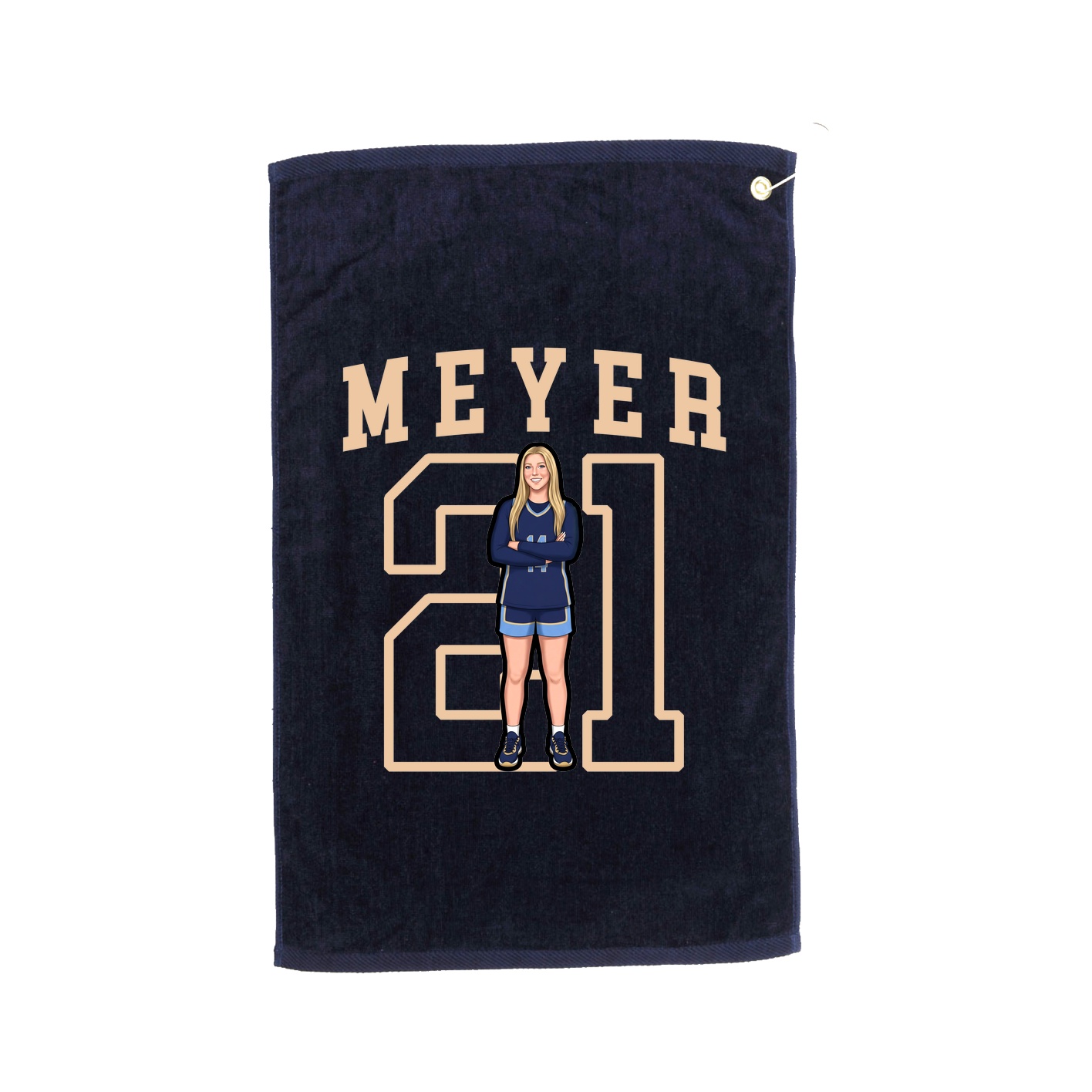 Golf Towel — Shirsey in Navy