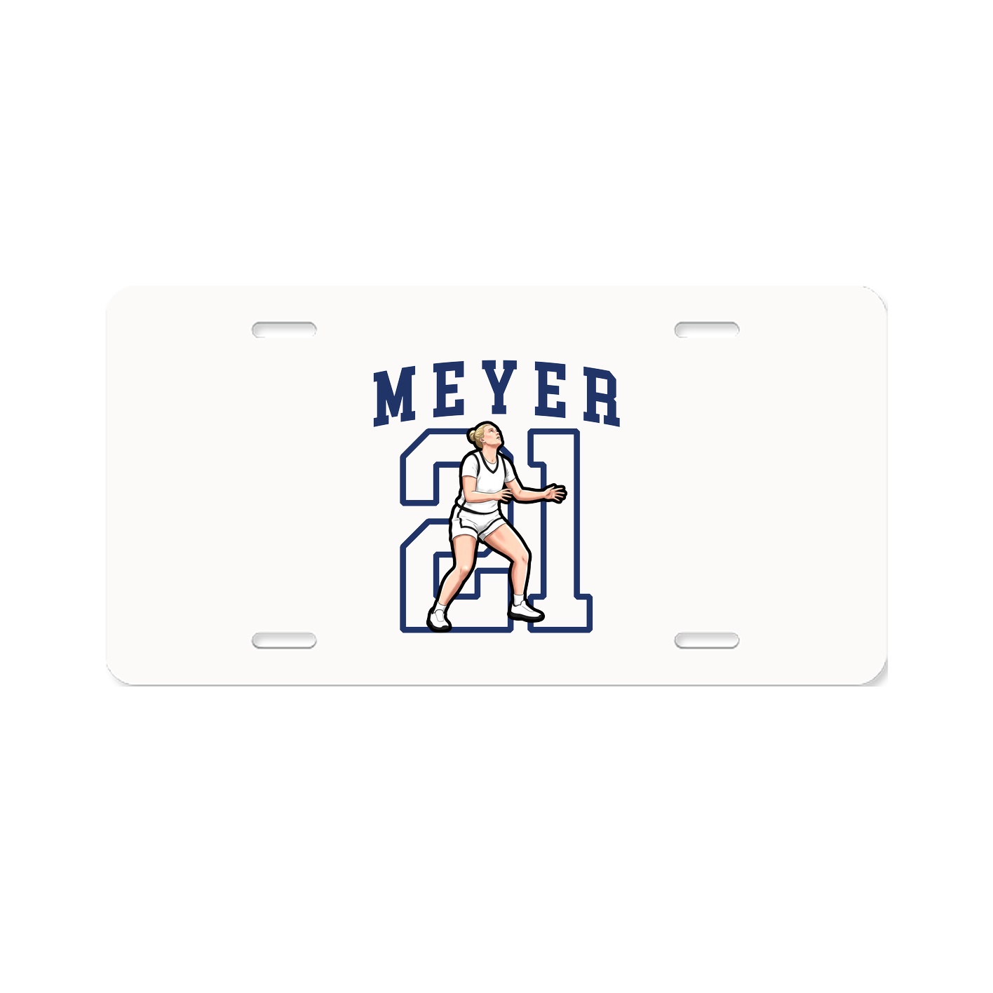 License Plate — Shirsey in Classic