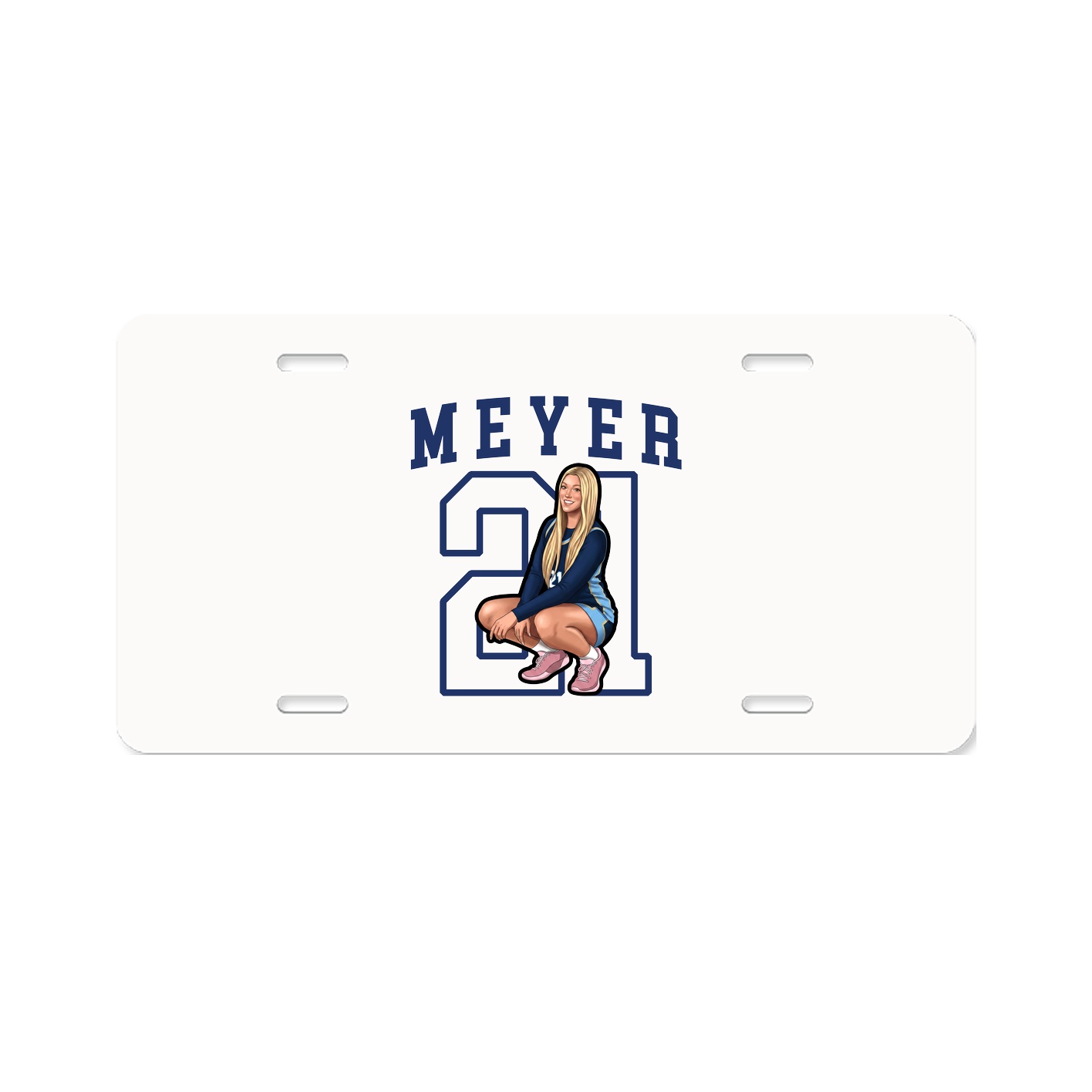 License Plate — Shirsey in Classic