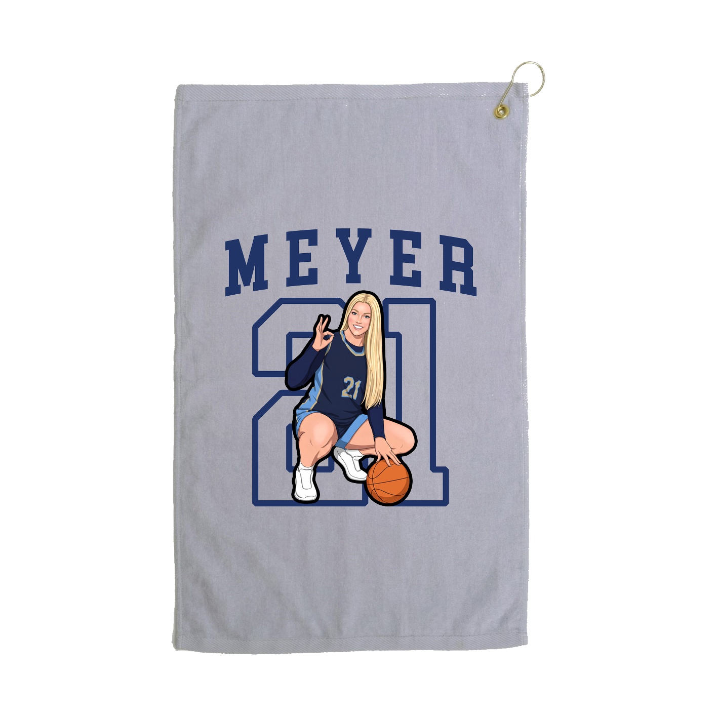 Golf Towel — Shirsey in Grey