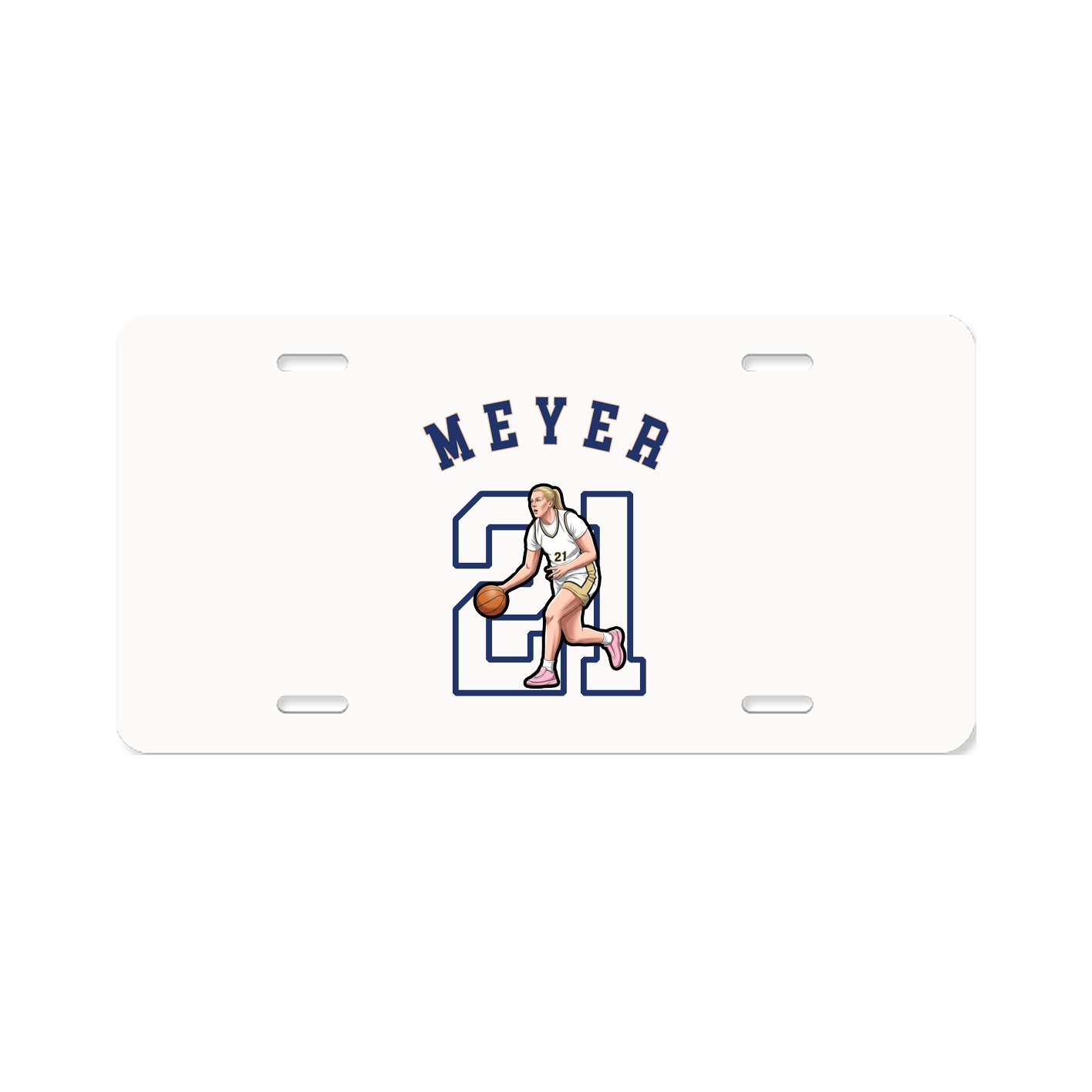 License Plate — Shirsey Arch in Classic