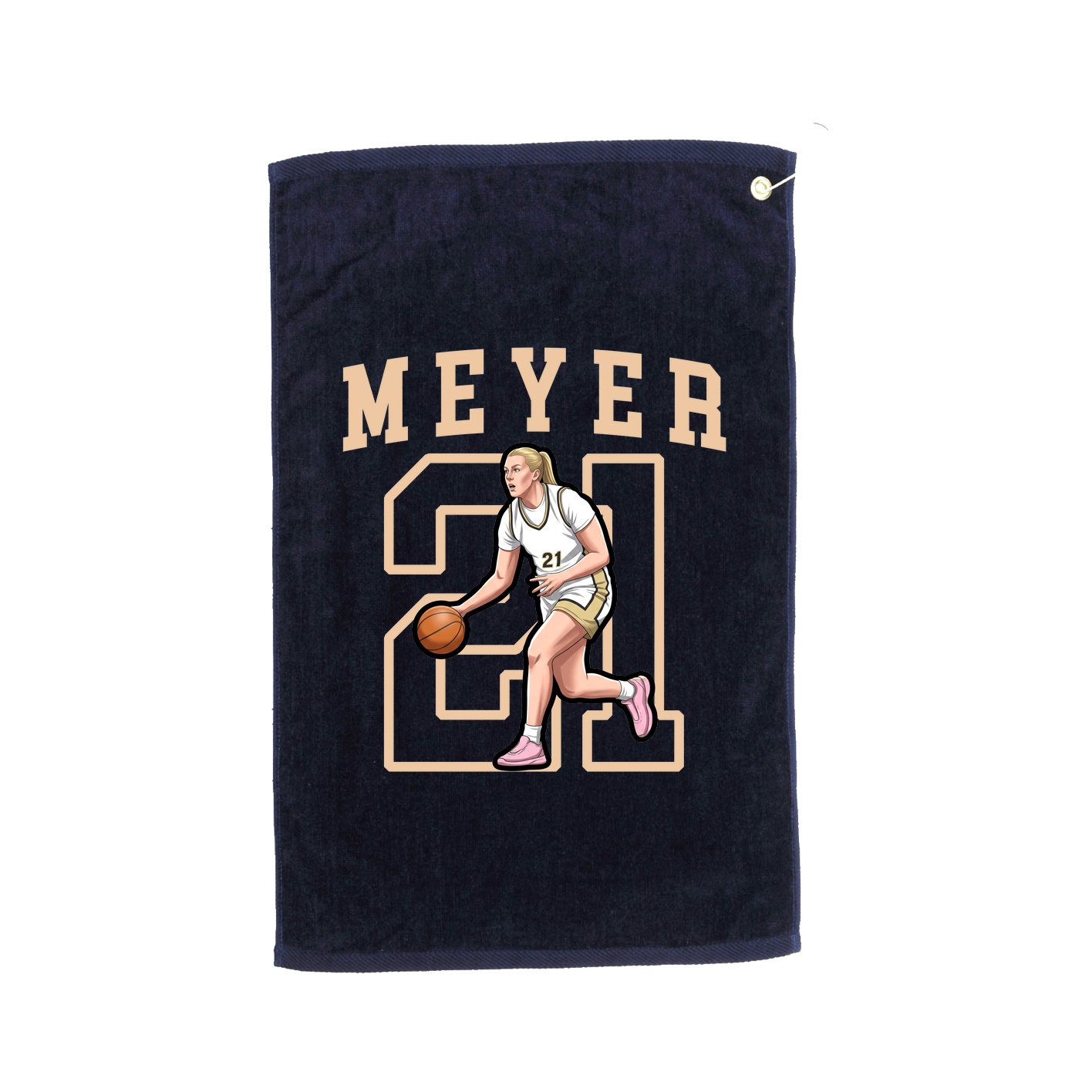 Terry Velour Golf Towel