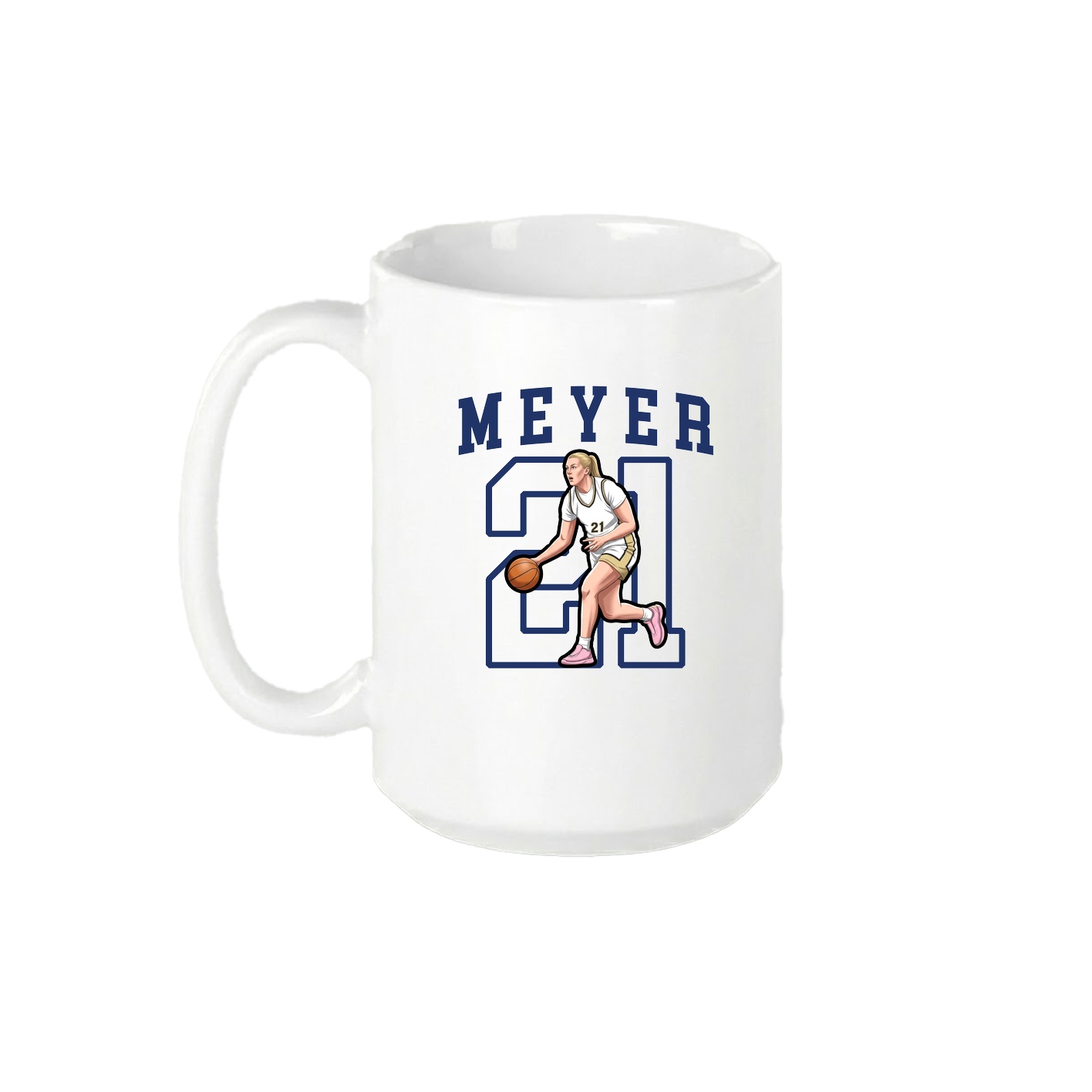 15oz Coffee Mug — Shirsey in White