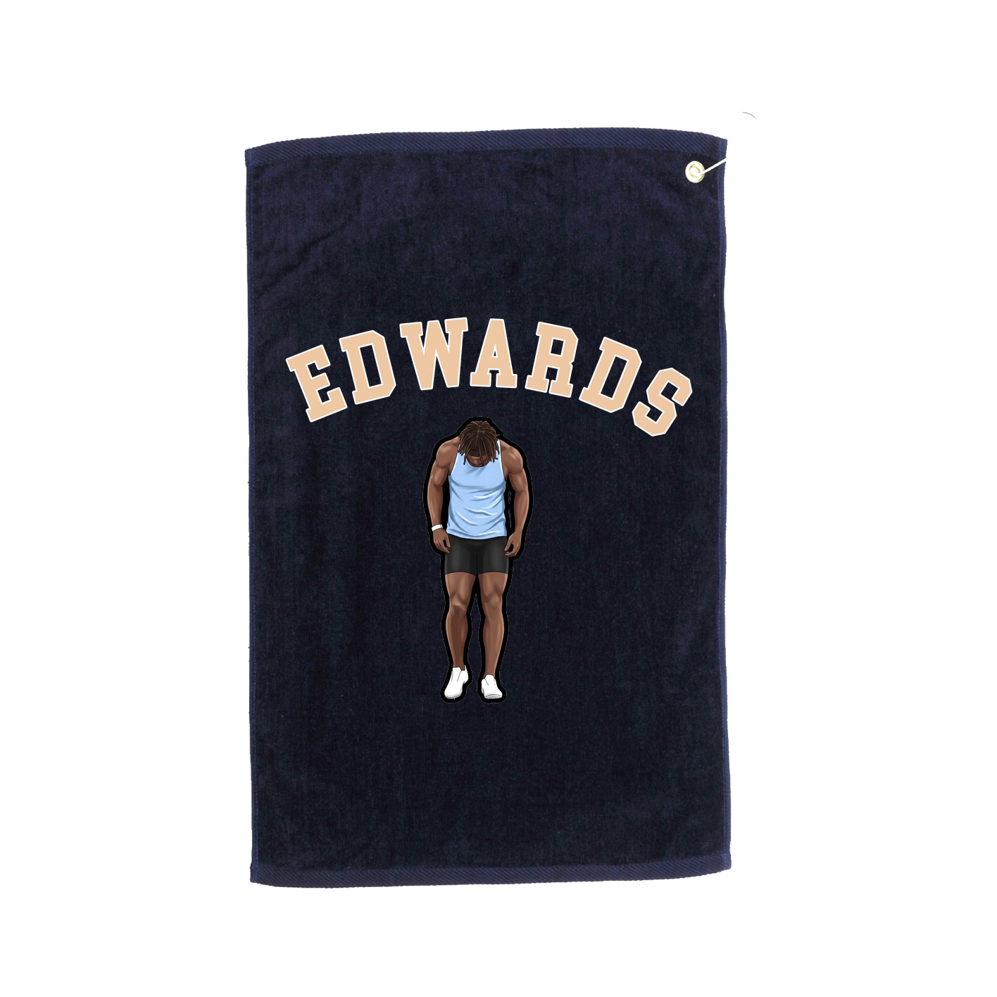 Golf Towel — Shirsey Arch in Navy
