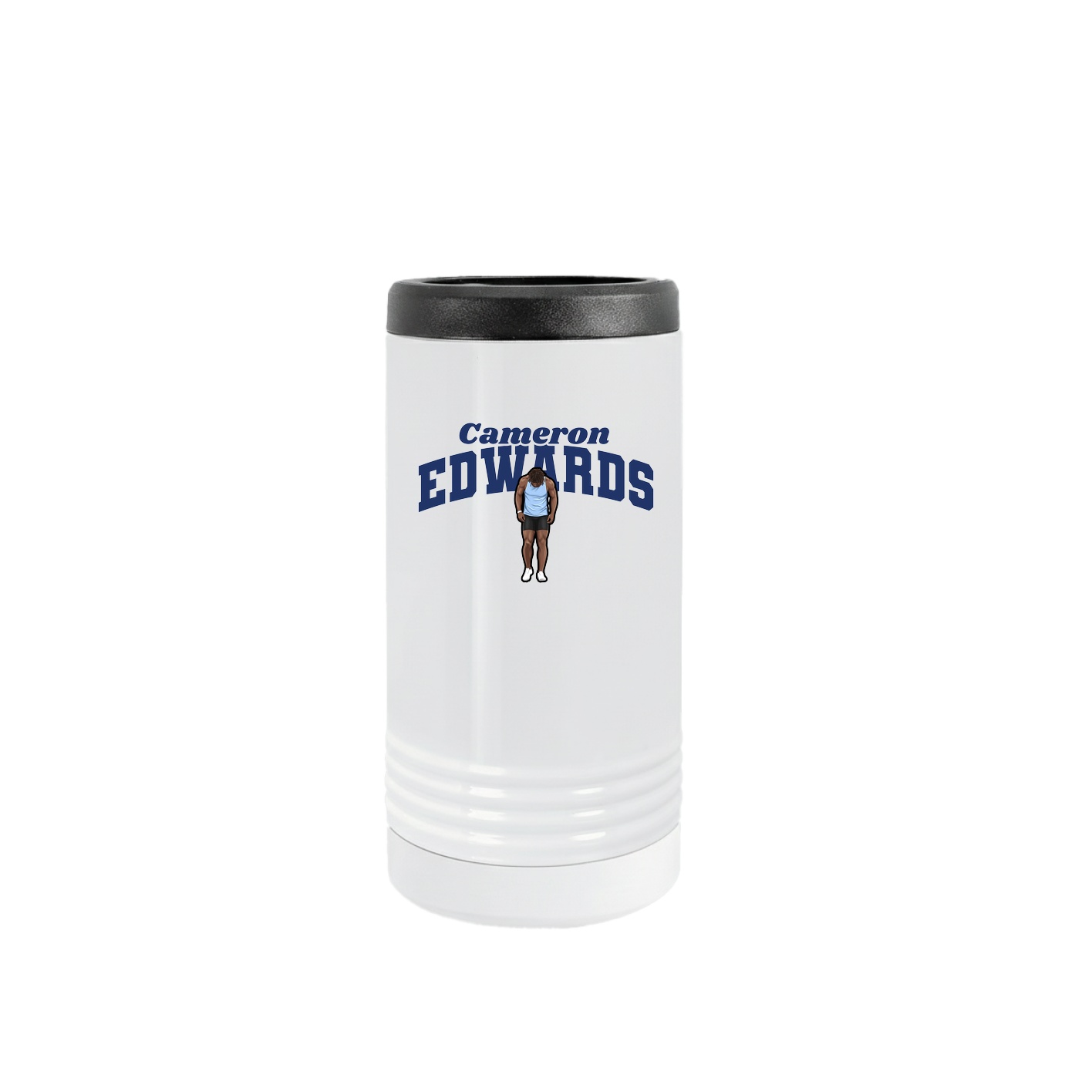 Slim Beverage Holder — Signature Arch in White