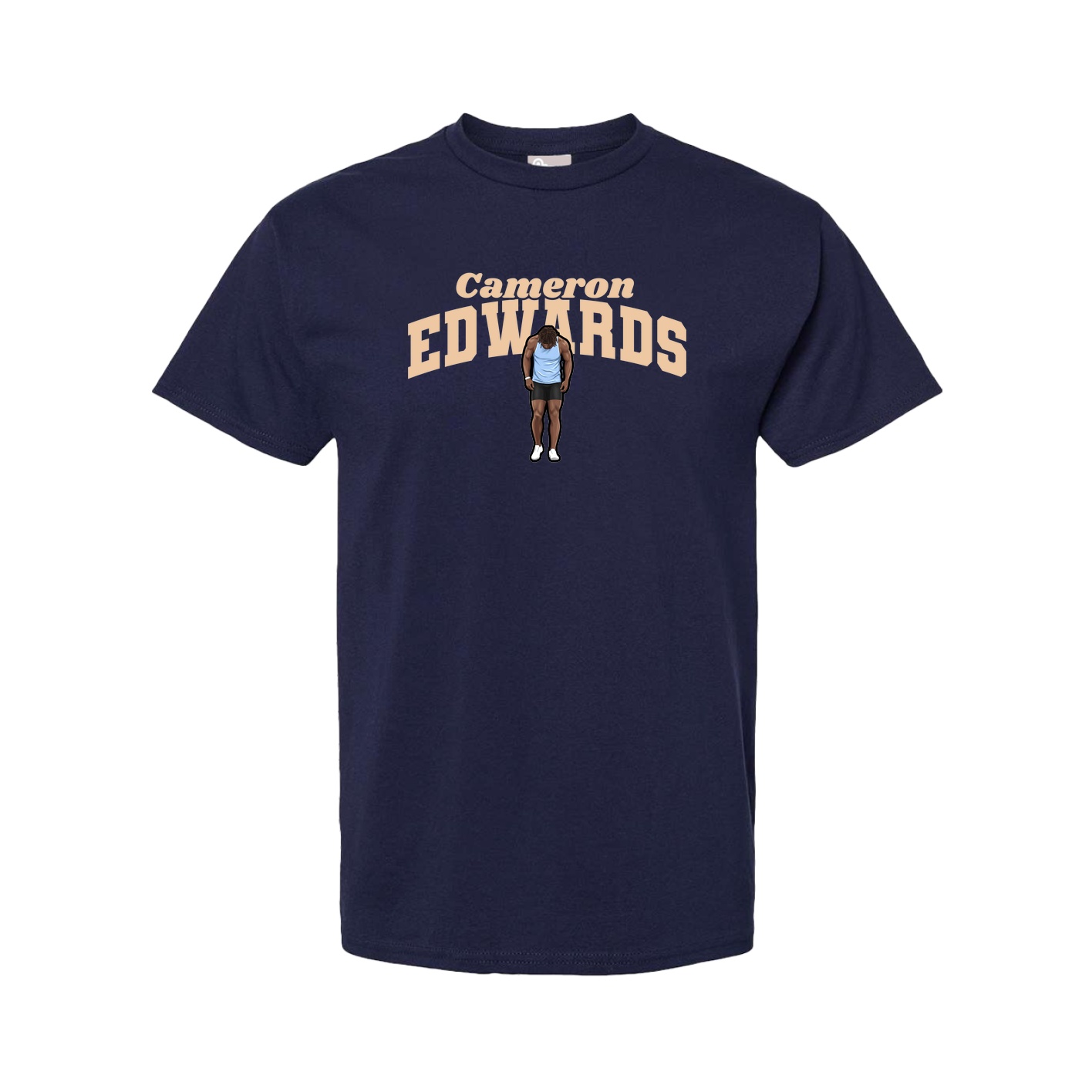Youth Tee — Signature Arch in Navy